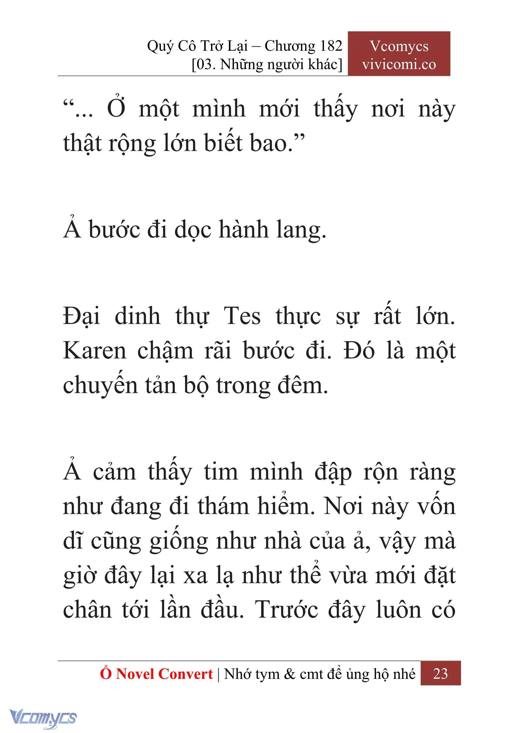 [Novel] Quý Cô Trở Lại Chapter 182 - Trang 26