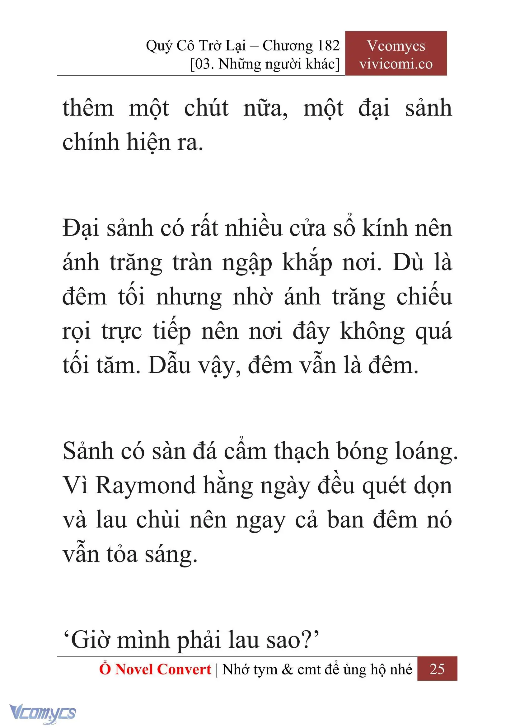 [Novel] Quý Cô Trở Lại Chapter 182 - Trang 28