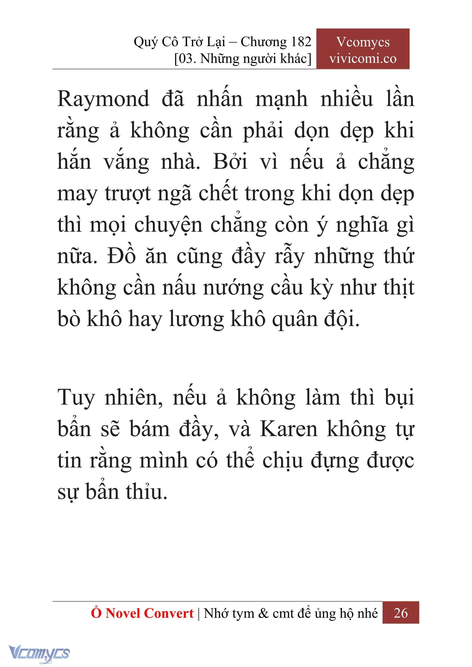[Novel] Quý Cô Trở Lại Chapter 182 - Trang 29