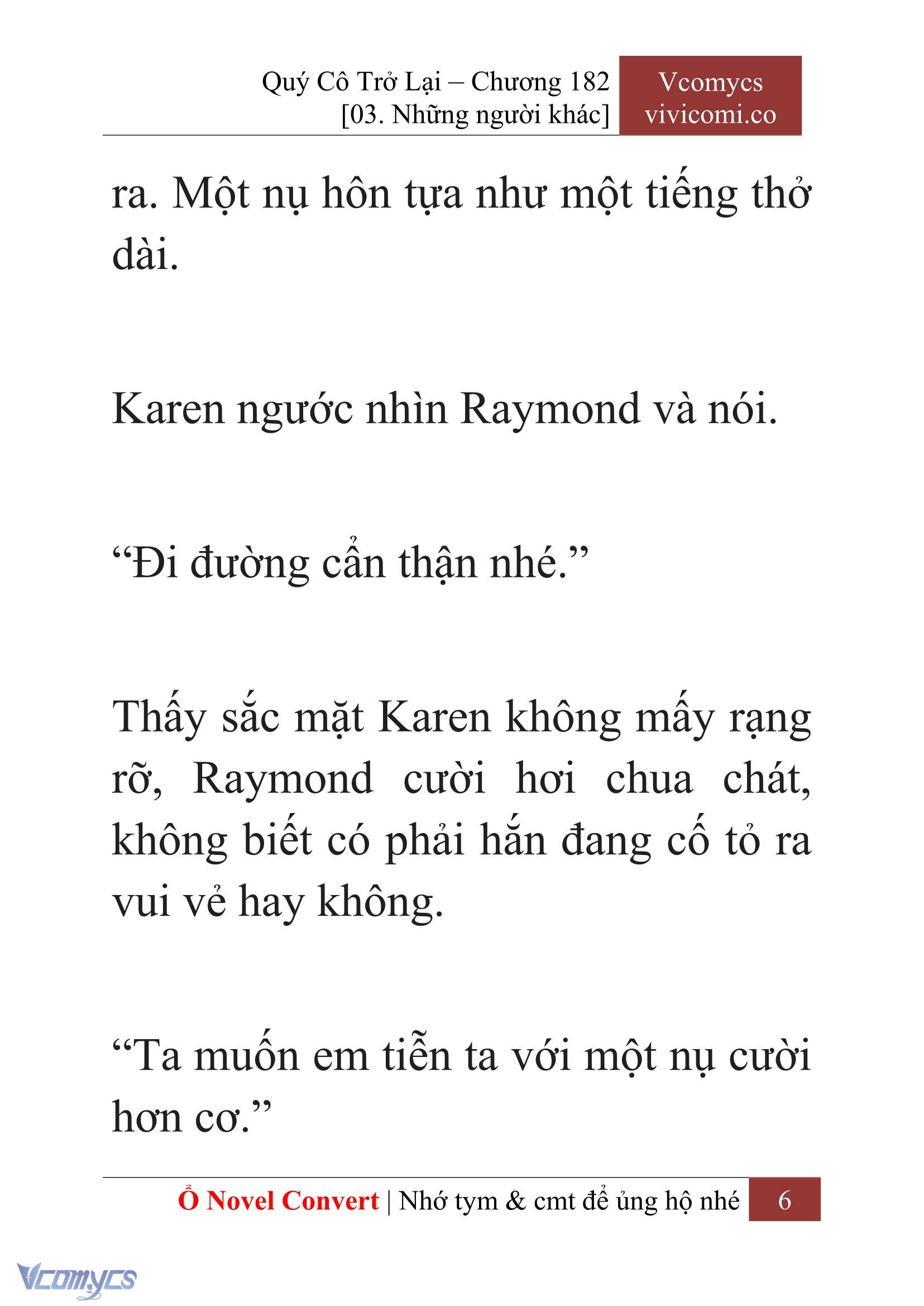 [Novel] Quý Cô Trở Lại Chapter 182 - Trang 9