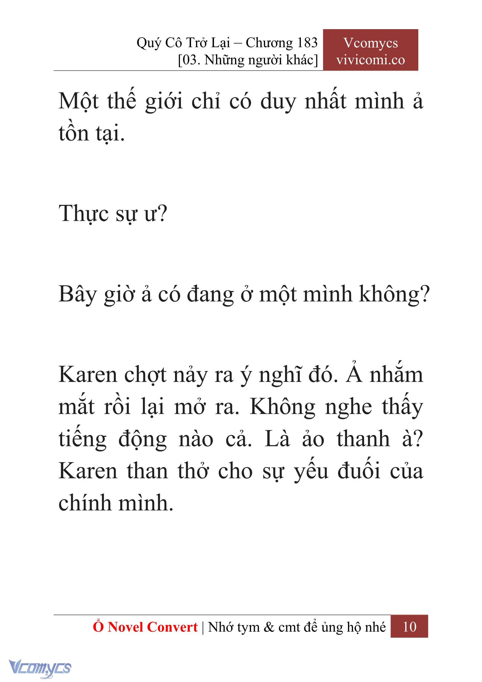 [Novel] Quý Cô Trở Lại Chapter 183 - Trang 13