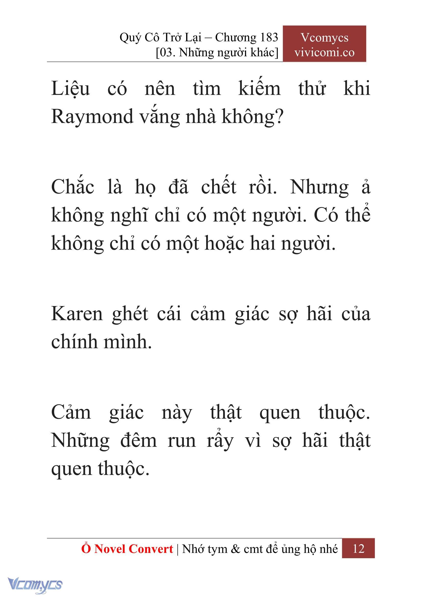 [Novel] Quý Cô Trở Lại Chapter 183 - Trang 15