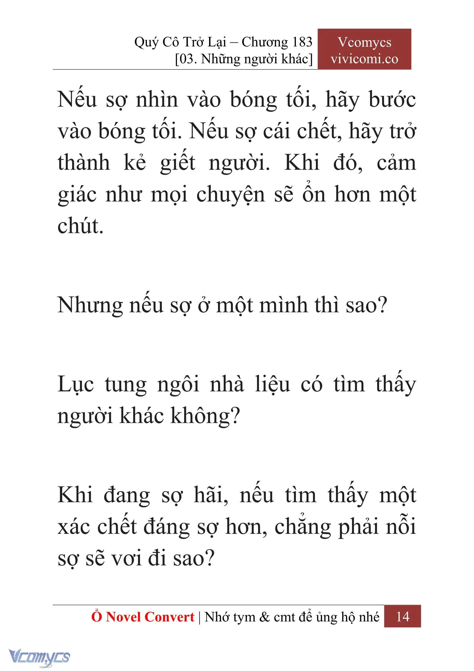 [Novel] Quý Cô Trở Lại Chapter 183 - Trang 17