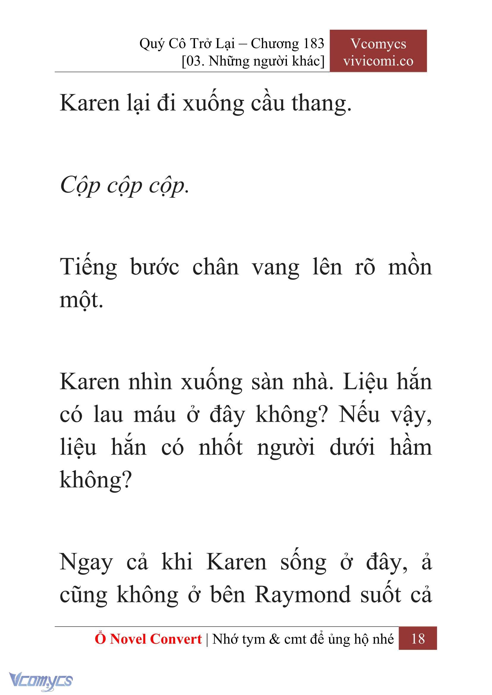 [Novel] Quý Cô Trở Lại Chapter 183 - Trang 21