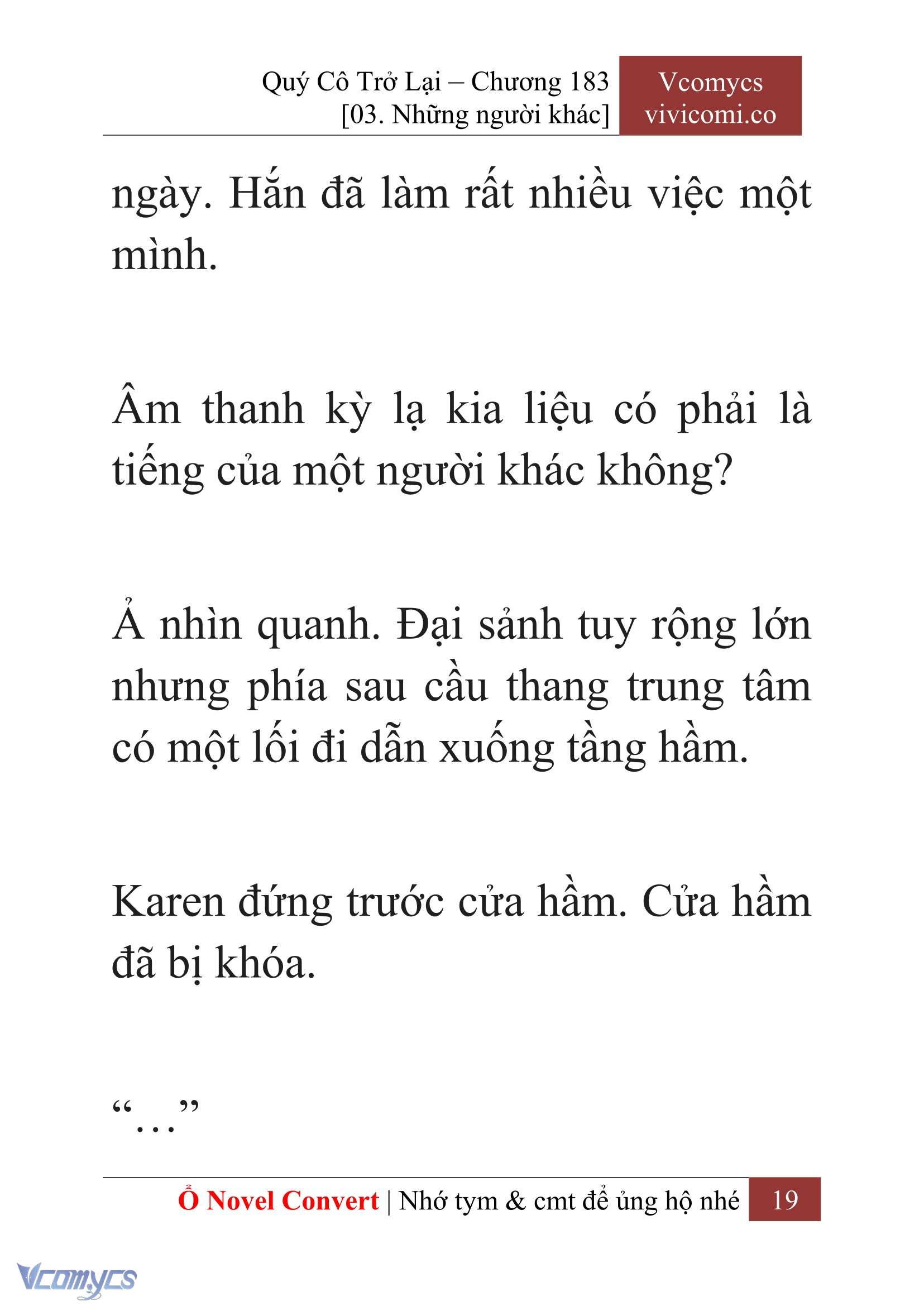 [Novel] Quý Cô Trở Lại Chapter 183 - Trang 22
