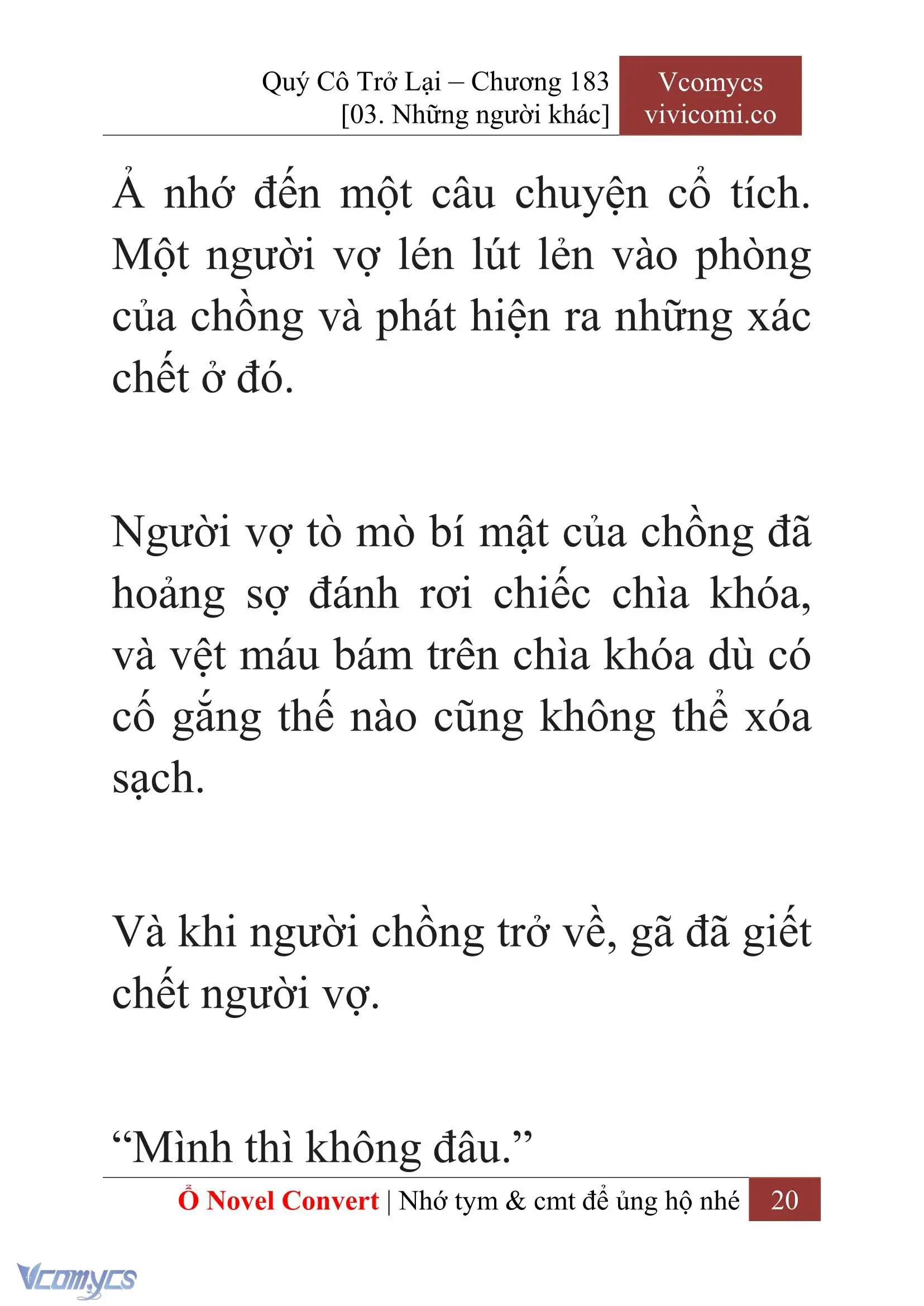[Novel] Quý Cô Trở Lại Chapter 183 - Trang 23