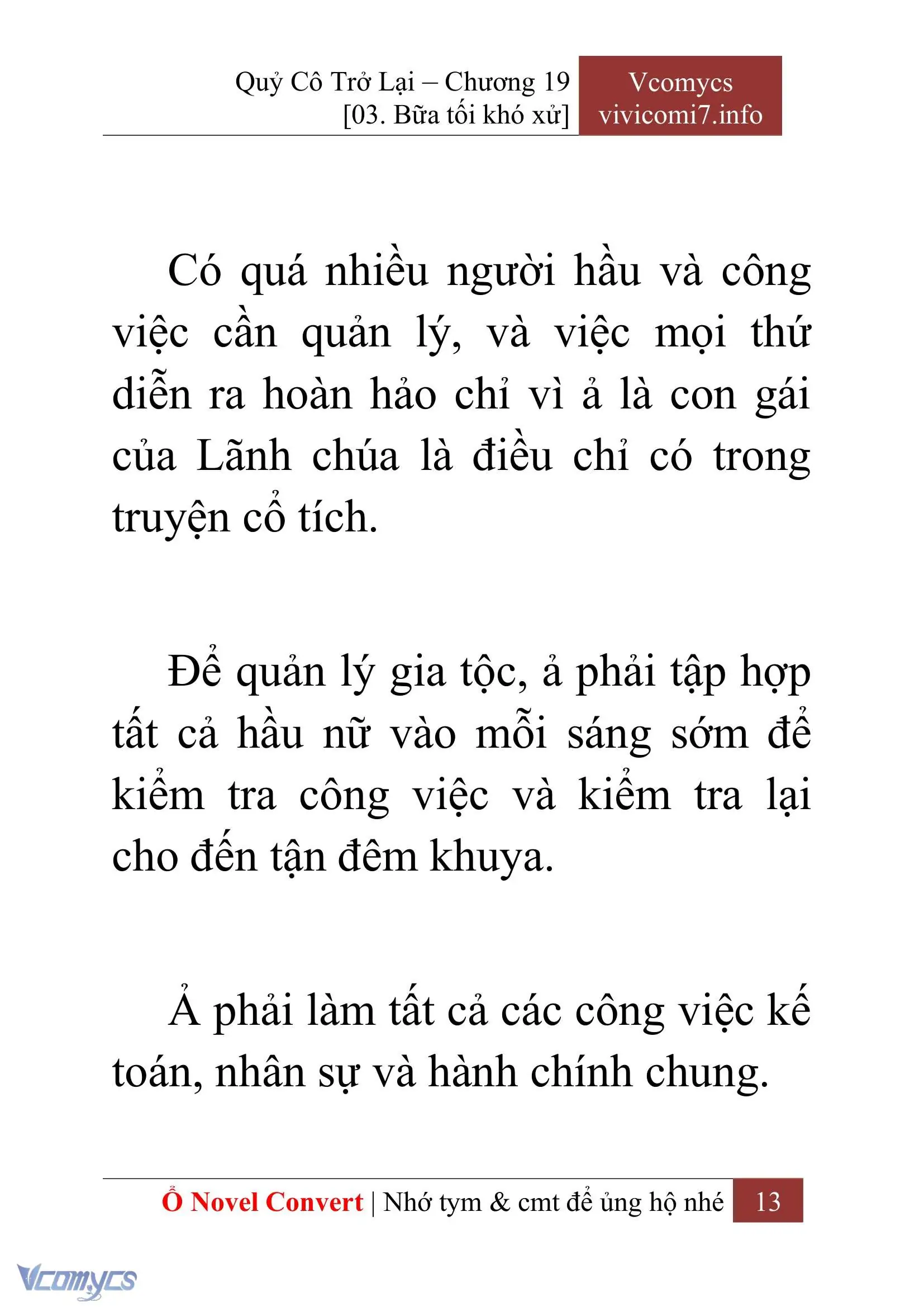 [Novel] Quý Cô Trở Lại Chapter 19 - Trang 16