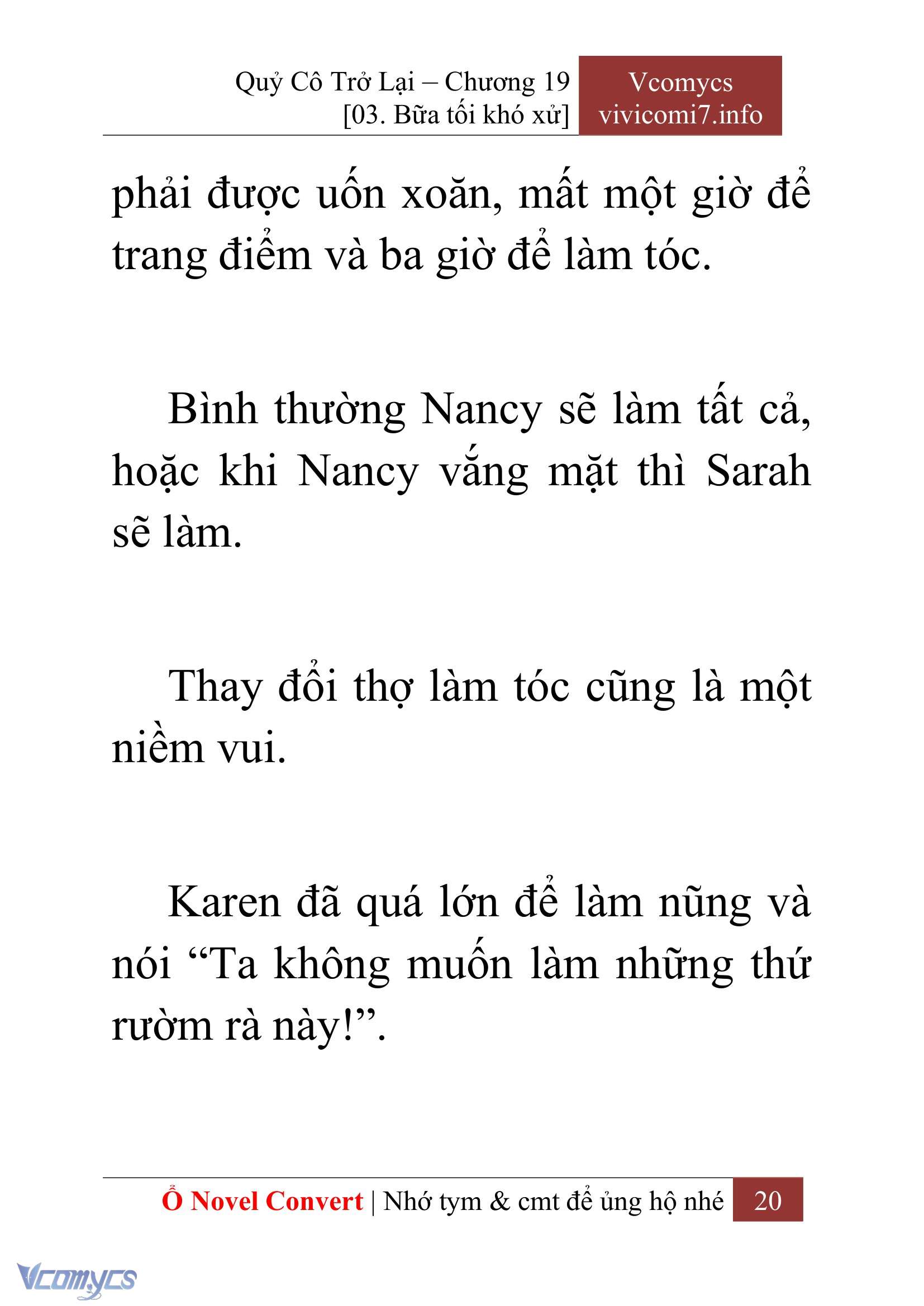 [Novel] Quý Cô Trở Lại Chapter 19 - Trang 23