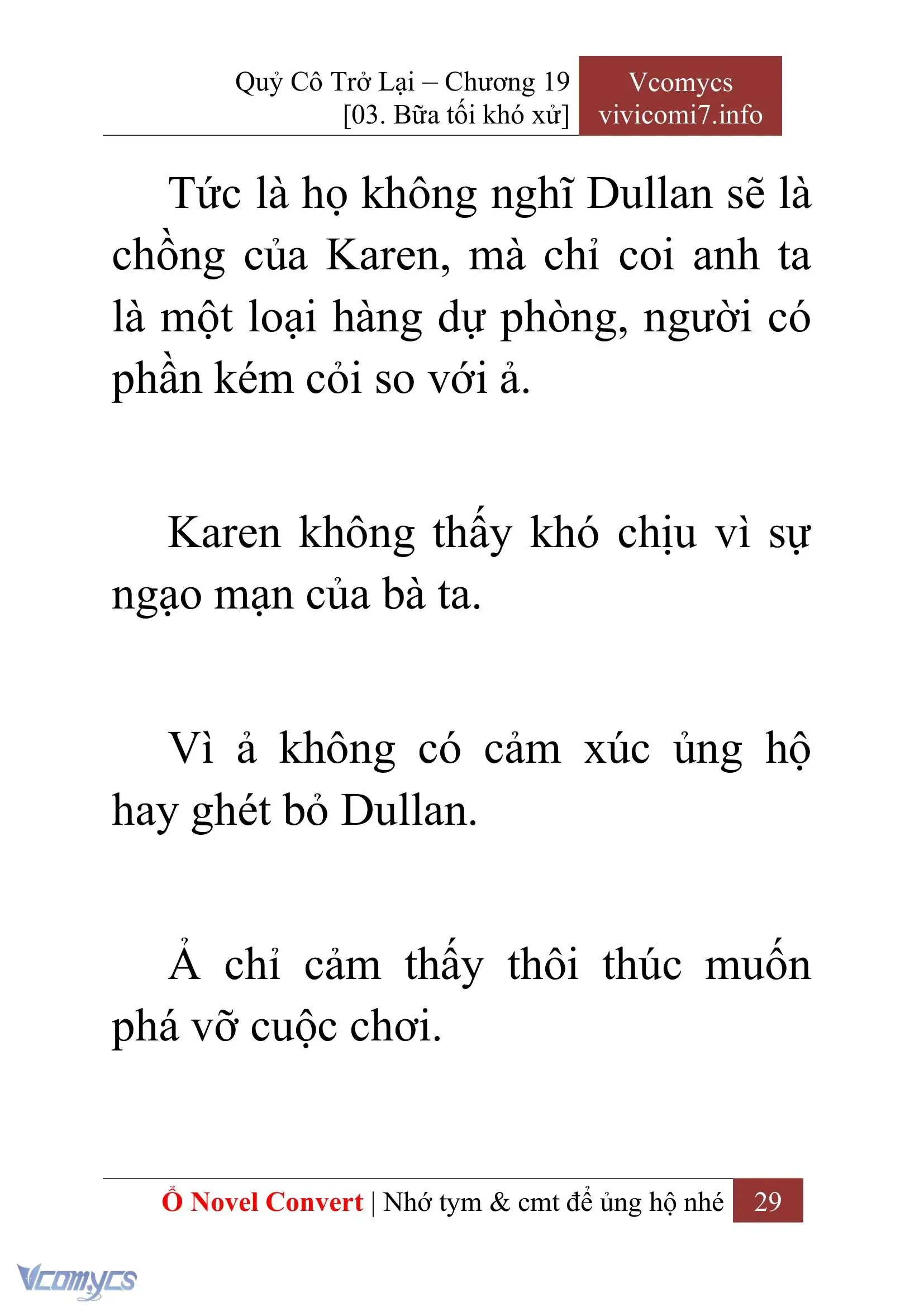 [Novel] Quý Cô Trở Lại Chapter 19 - Trang 32