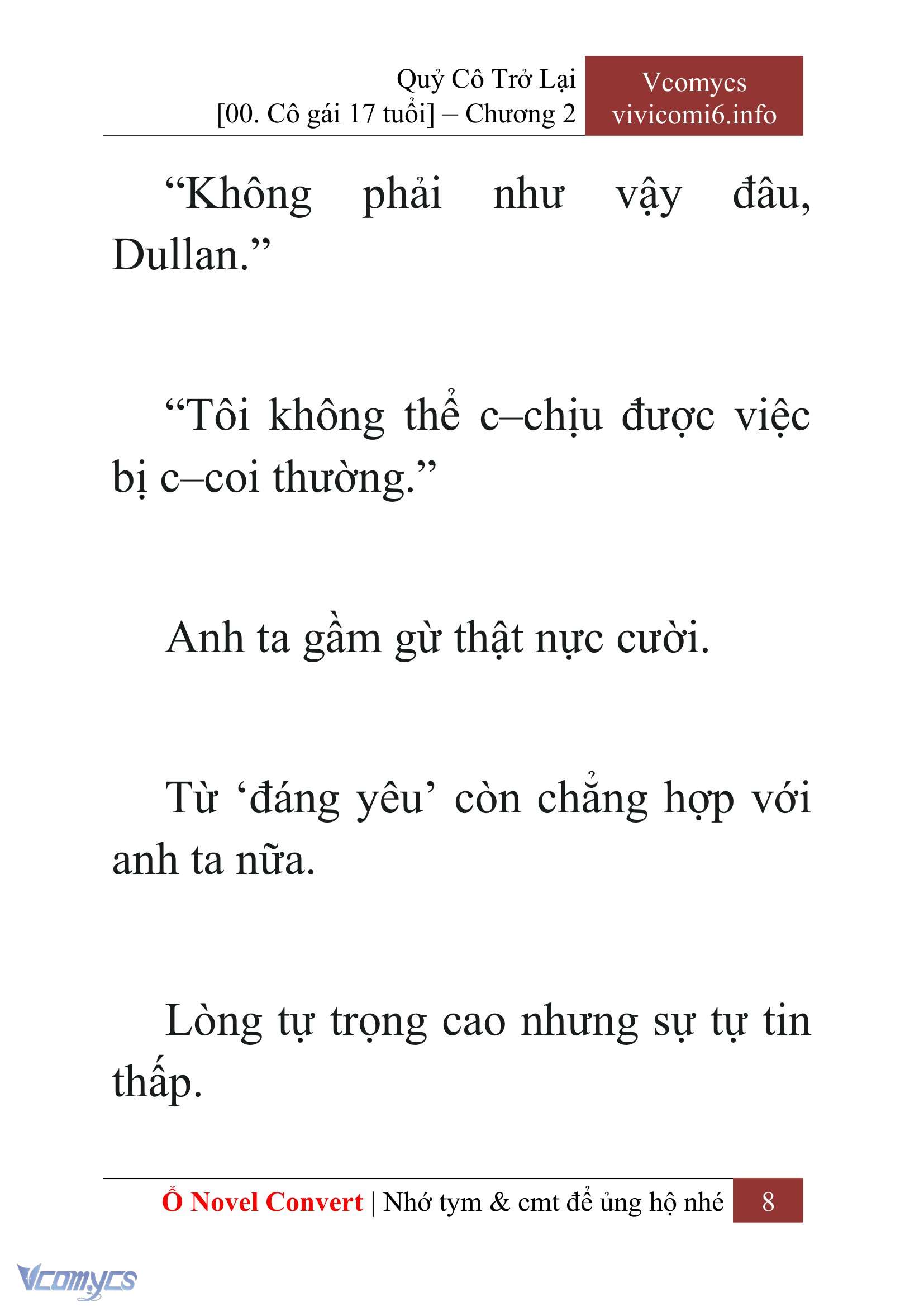 [Novel] Quý Cô Trở Lại Chapter 2 - Trang 11