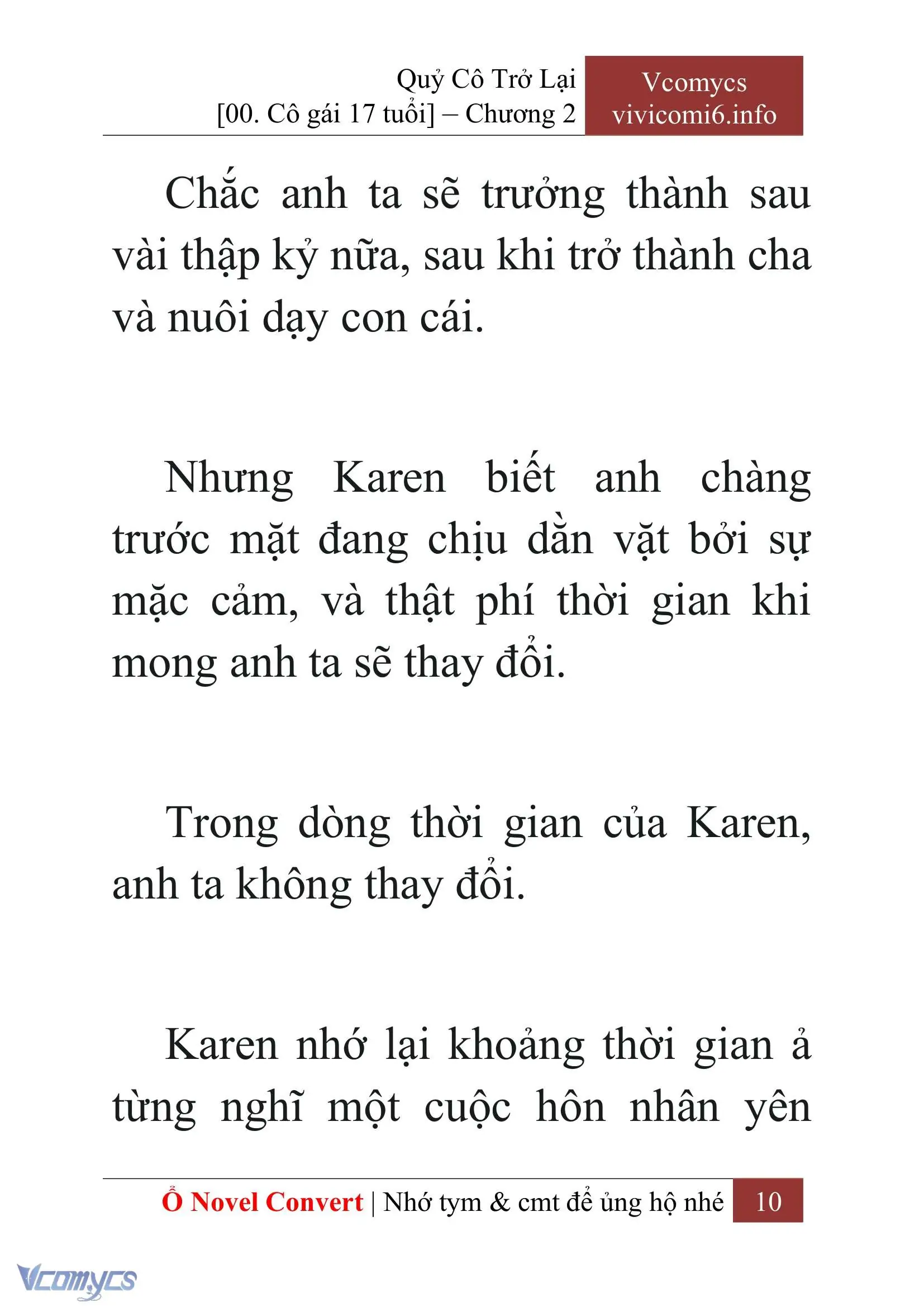 [Novel] Quý Cô Trở Lại Chapter 2 - Trang 13