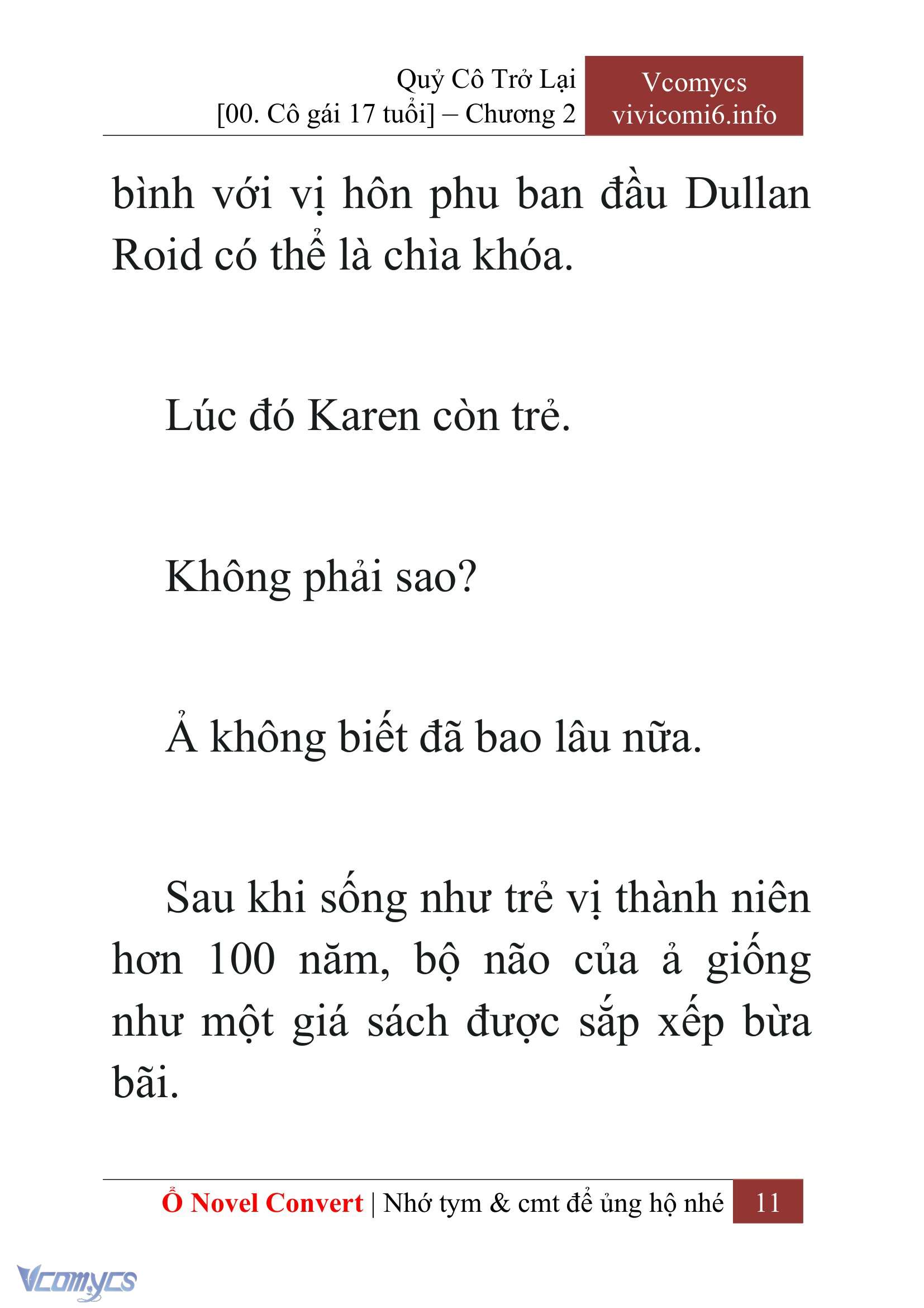[Novel] Quý Cô Trở Lại Chapter 2 - Trang 14