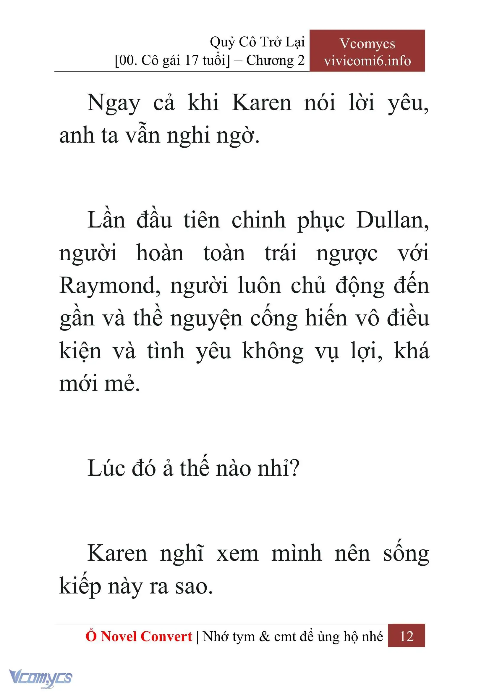 [Novel] Quý Cô Trở Lại Chapter 2 - Trang 15