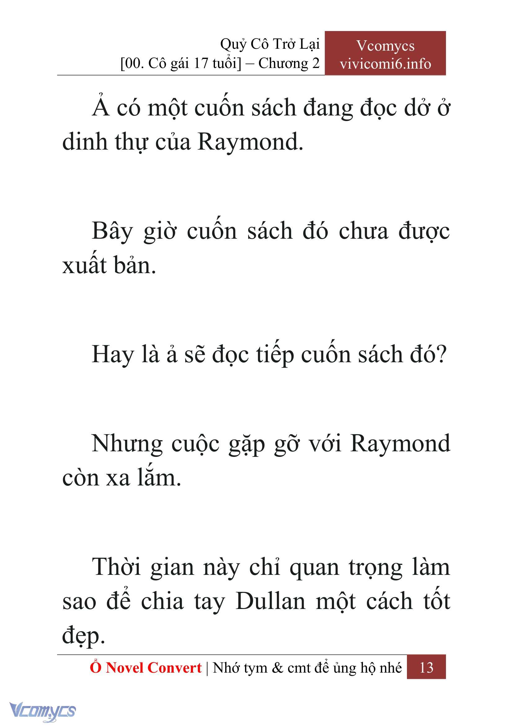 [Novel] Quý Cô Trở Lại Chapter 2 - Trang 16