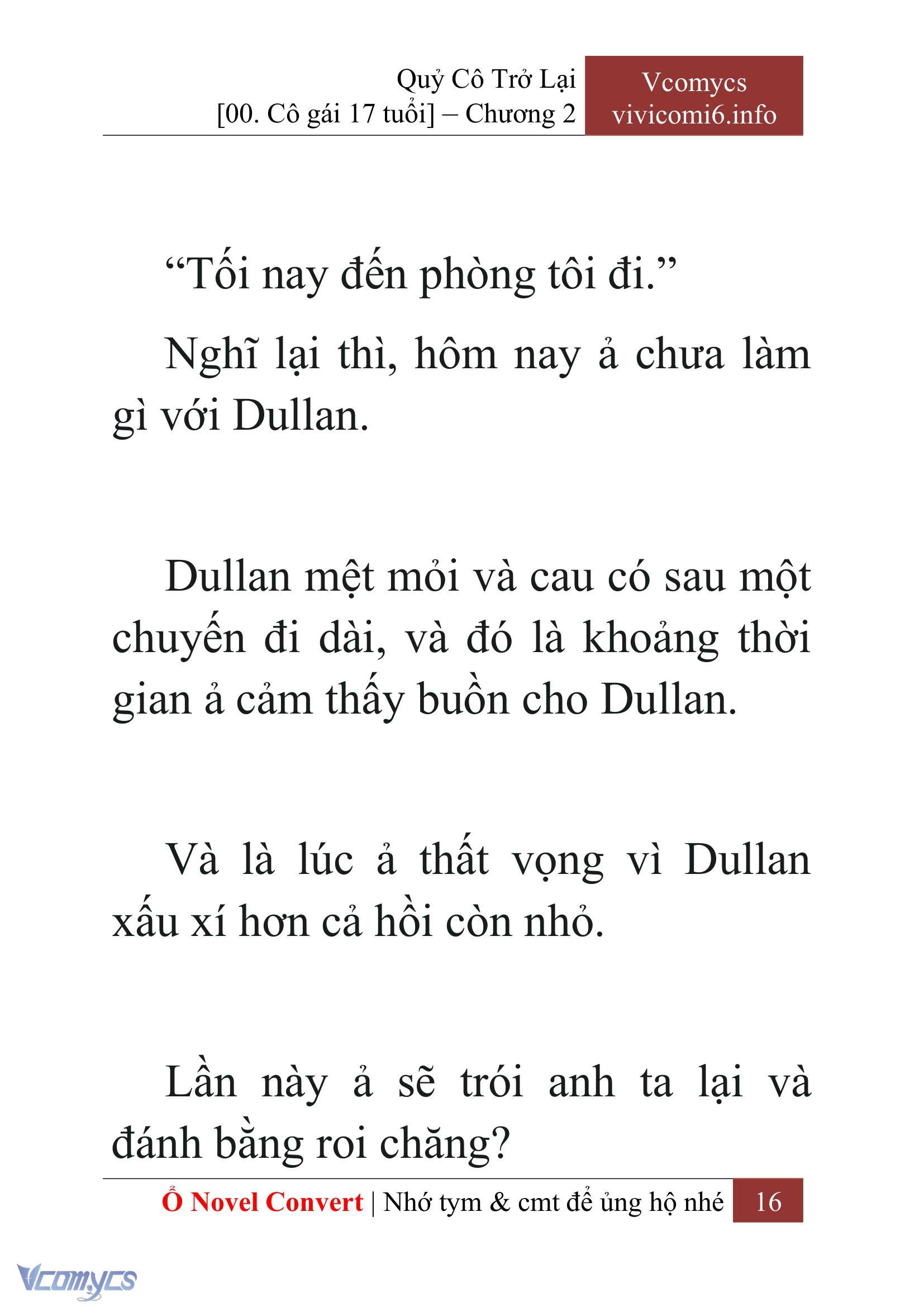 [Novel] Quý Cô Trở Lại Chapter 2 - Trang 19