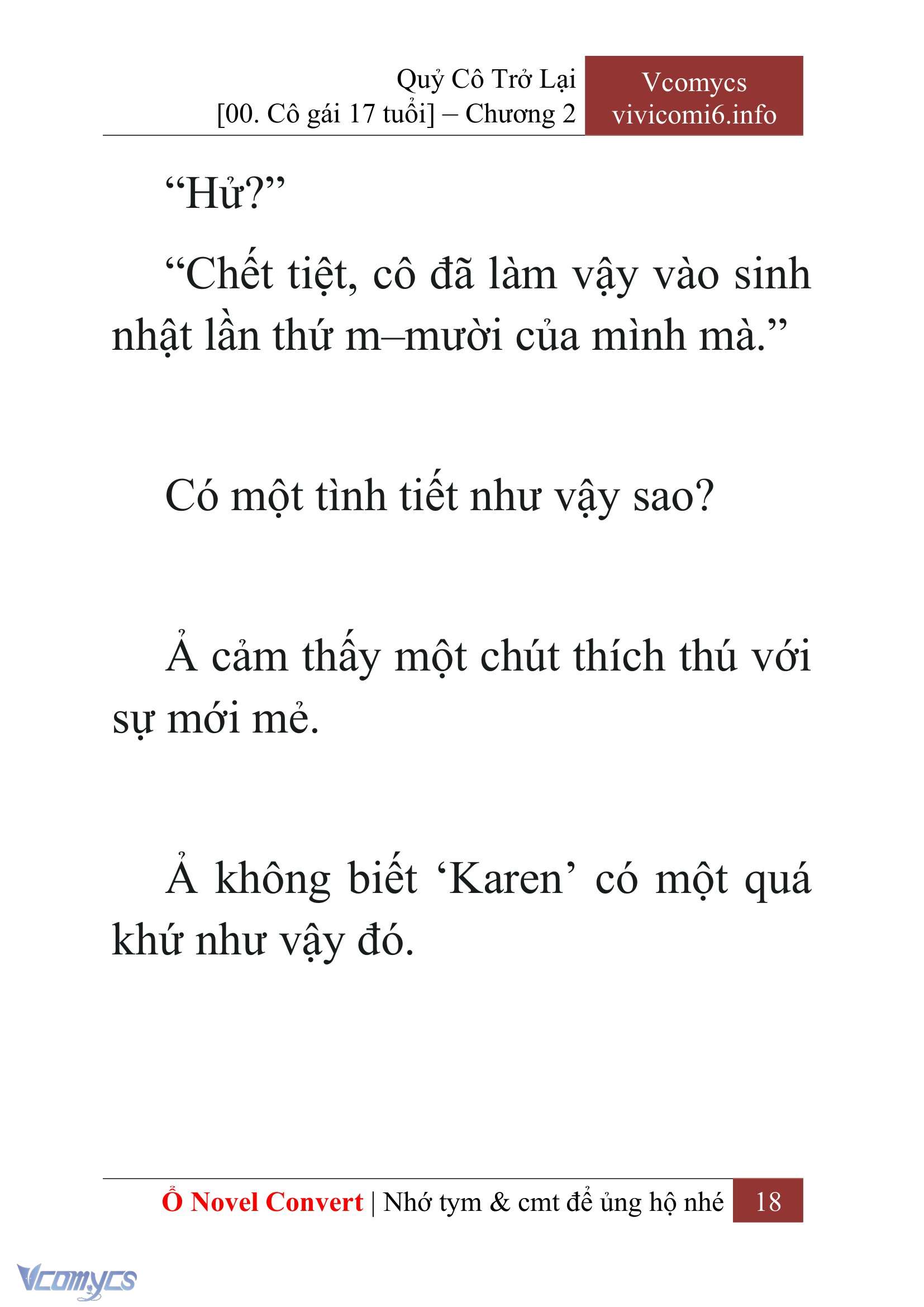 [Novel] Quý Cô Trở Lại Chapter 2 - Trang 21