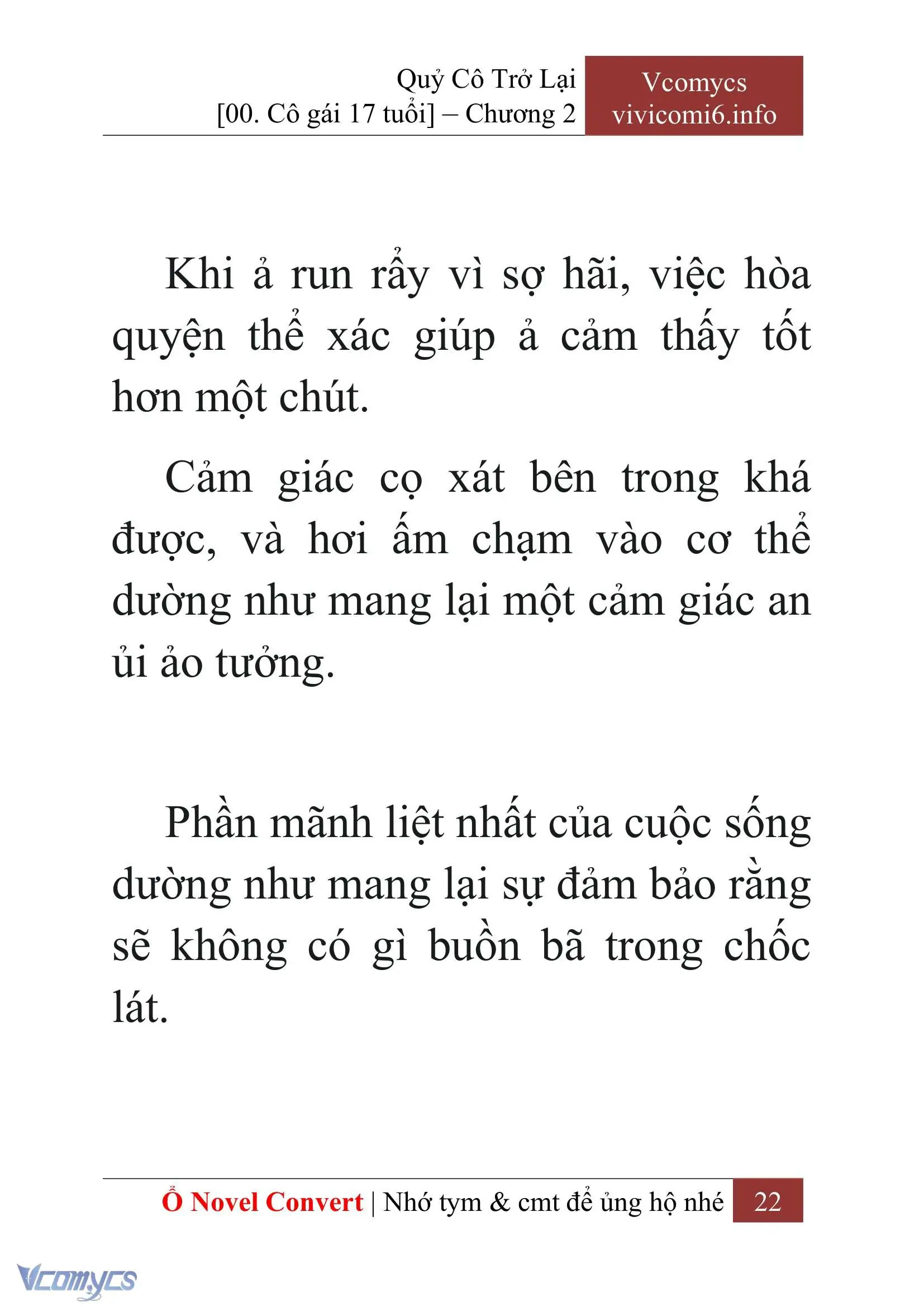 [Novel] Quý Cô Trở Lại Chapter 2 - Trang 25