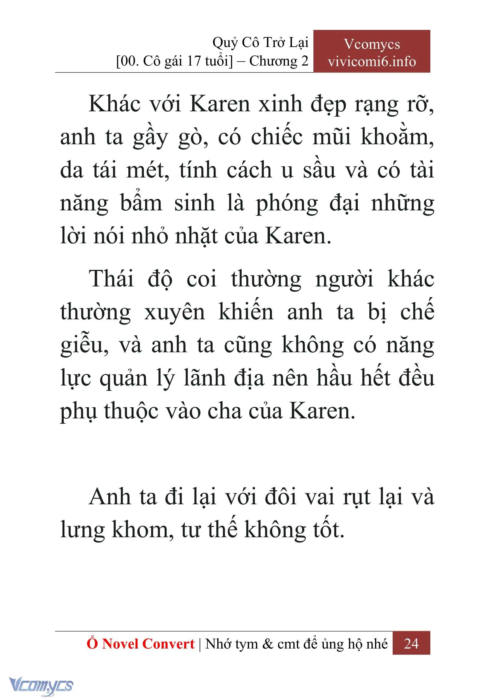 [Novel] Quý Cô Trở Lại Chapter 2 - Trang 27