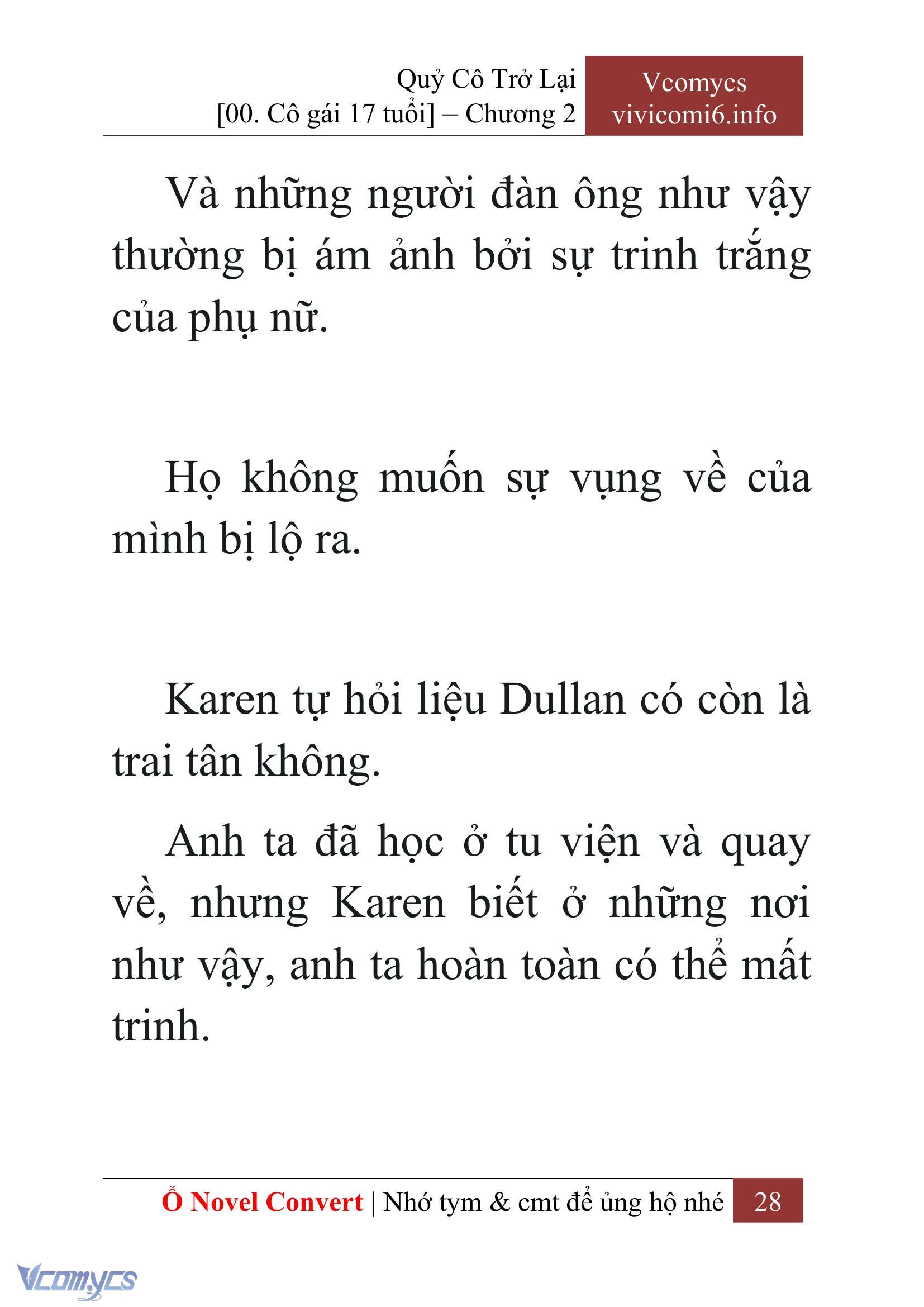[Novel] Quý Cô Trở Lại Chapter 2 - Trang 31