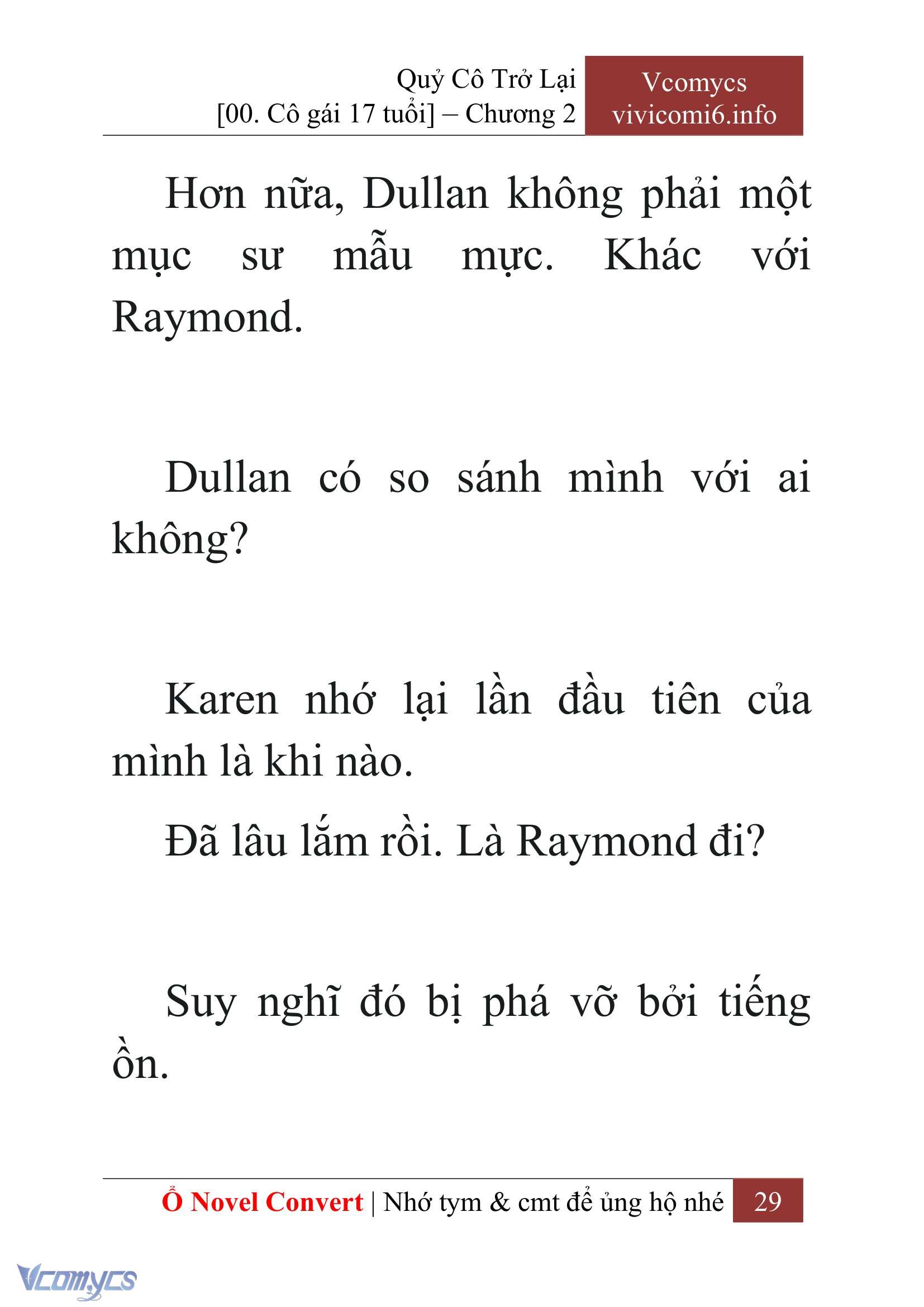 [Novel] Quý Cô Trở Lại Chapter 2 - Trang 32