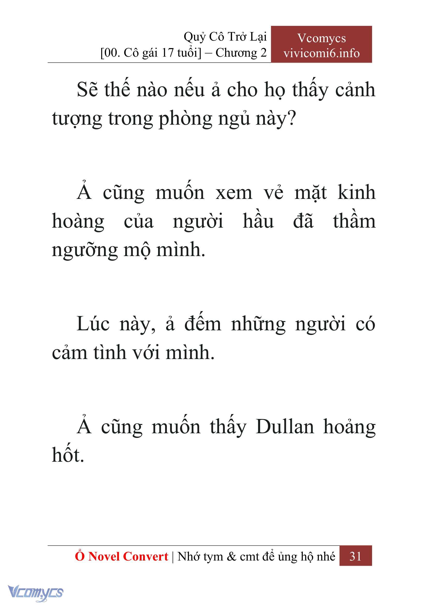 [Novel] Quý Cô Trở Lại Chapter 2 - Trang 34