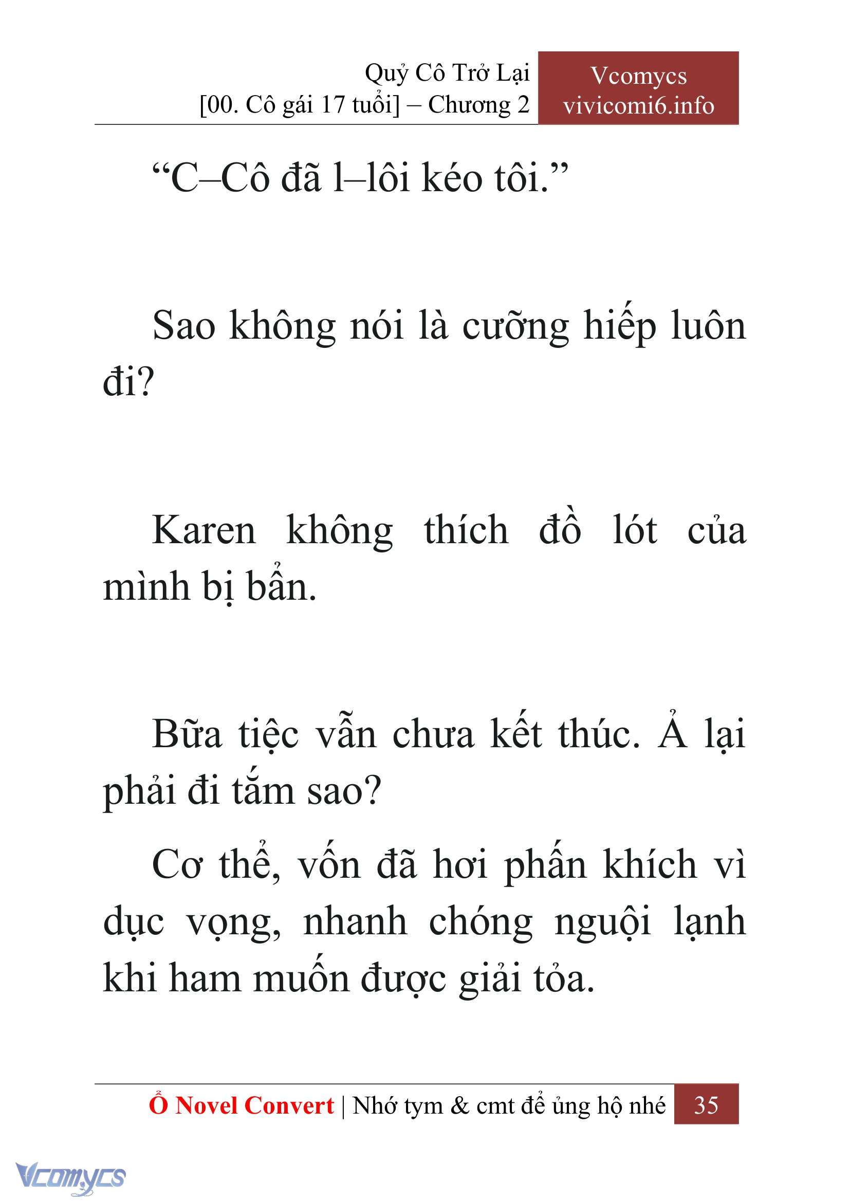 [Novel] Quý Cô Trở Lại Chapter 2 - Trang 38