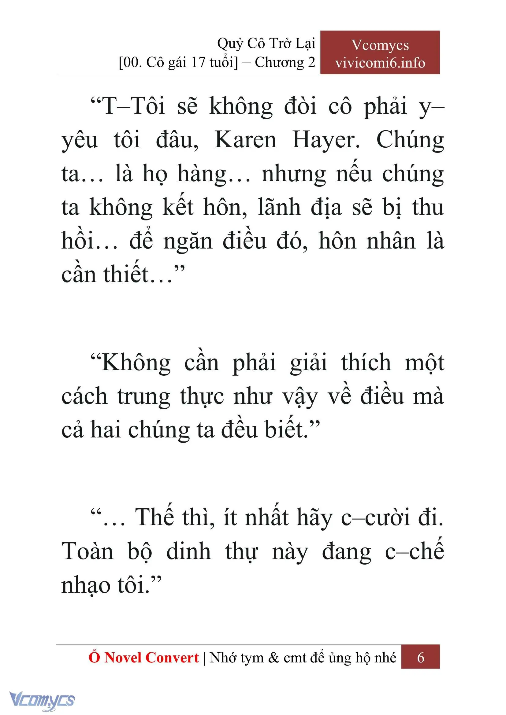 [Novel] Quý Cô Trở Lại Chapter 2 - Trang 9