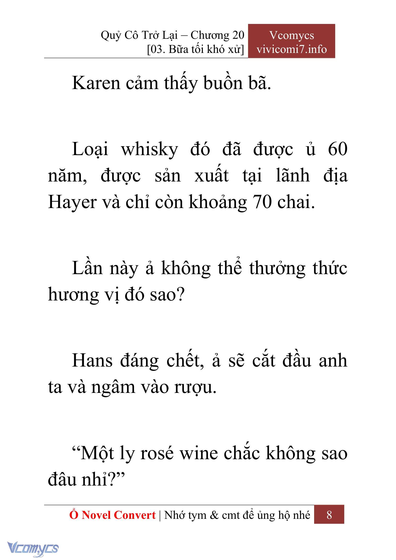 [Novel] Quý Cô Trở Lại Chapter 20 - Trang 11