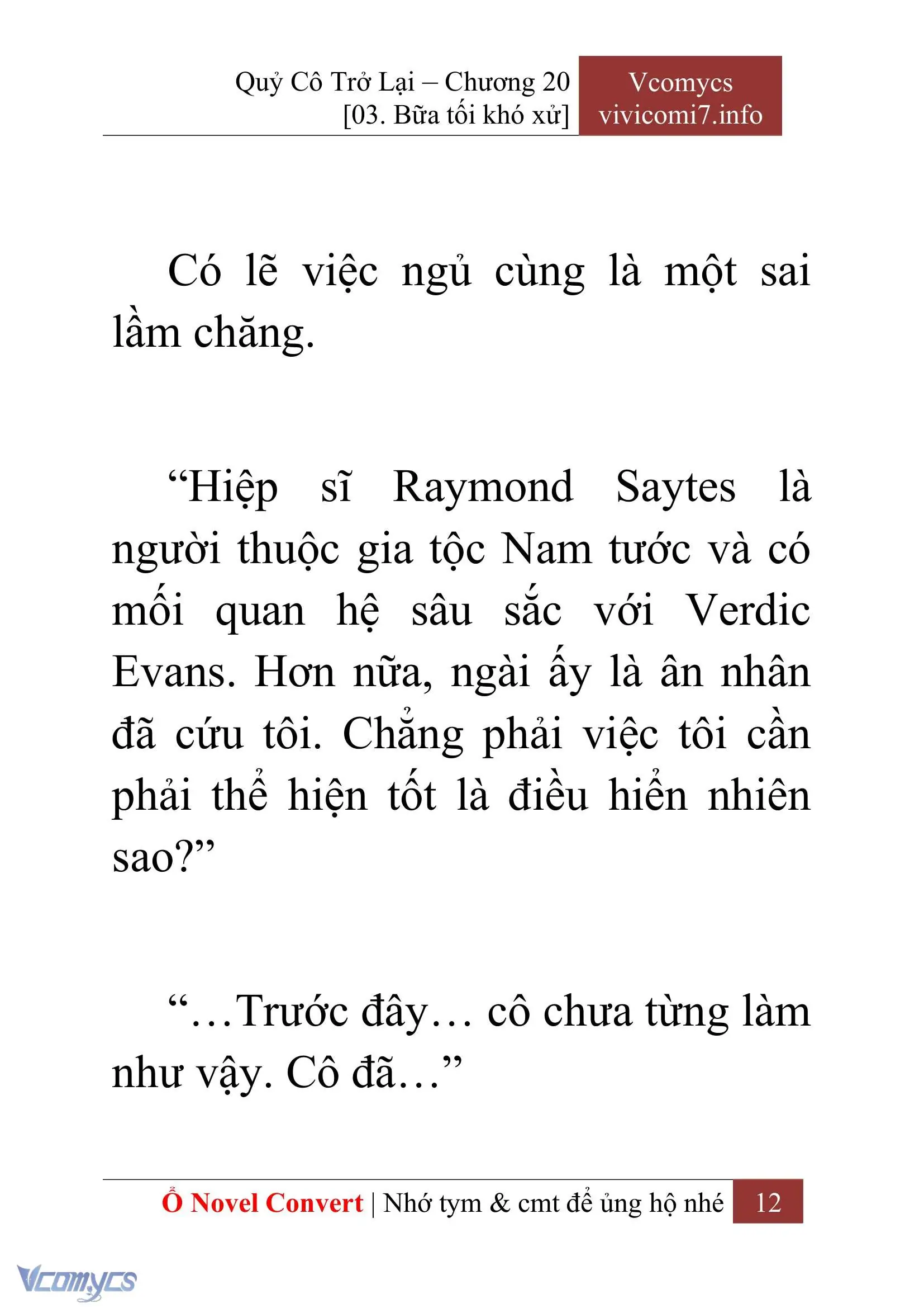 [Novel] Quý Cô Trở Lại Chapter 20 - Trang 15