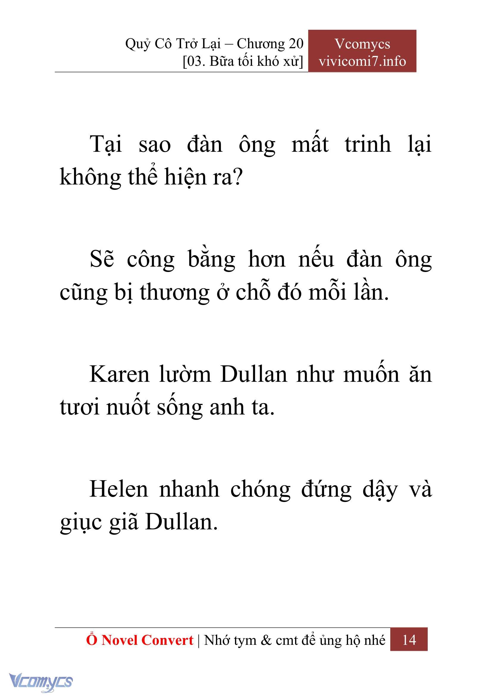 [Novel] Quý Cô Trở Lại Chapter 20 - Trang 17