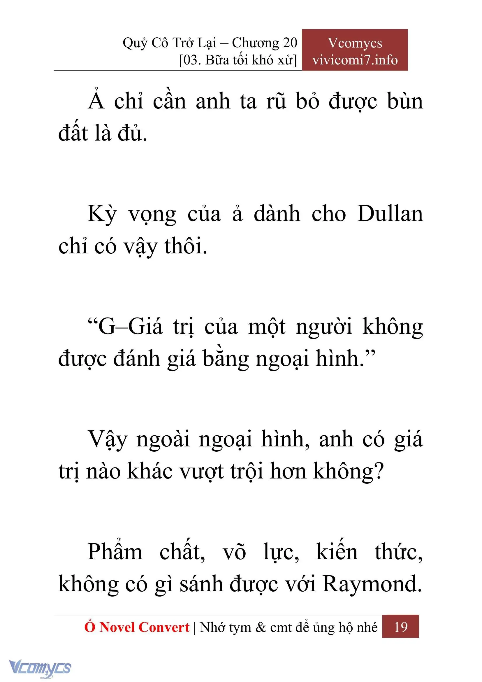[Novel] Quý Cô Trở Lại Chapter 20 - Trang 22