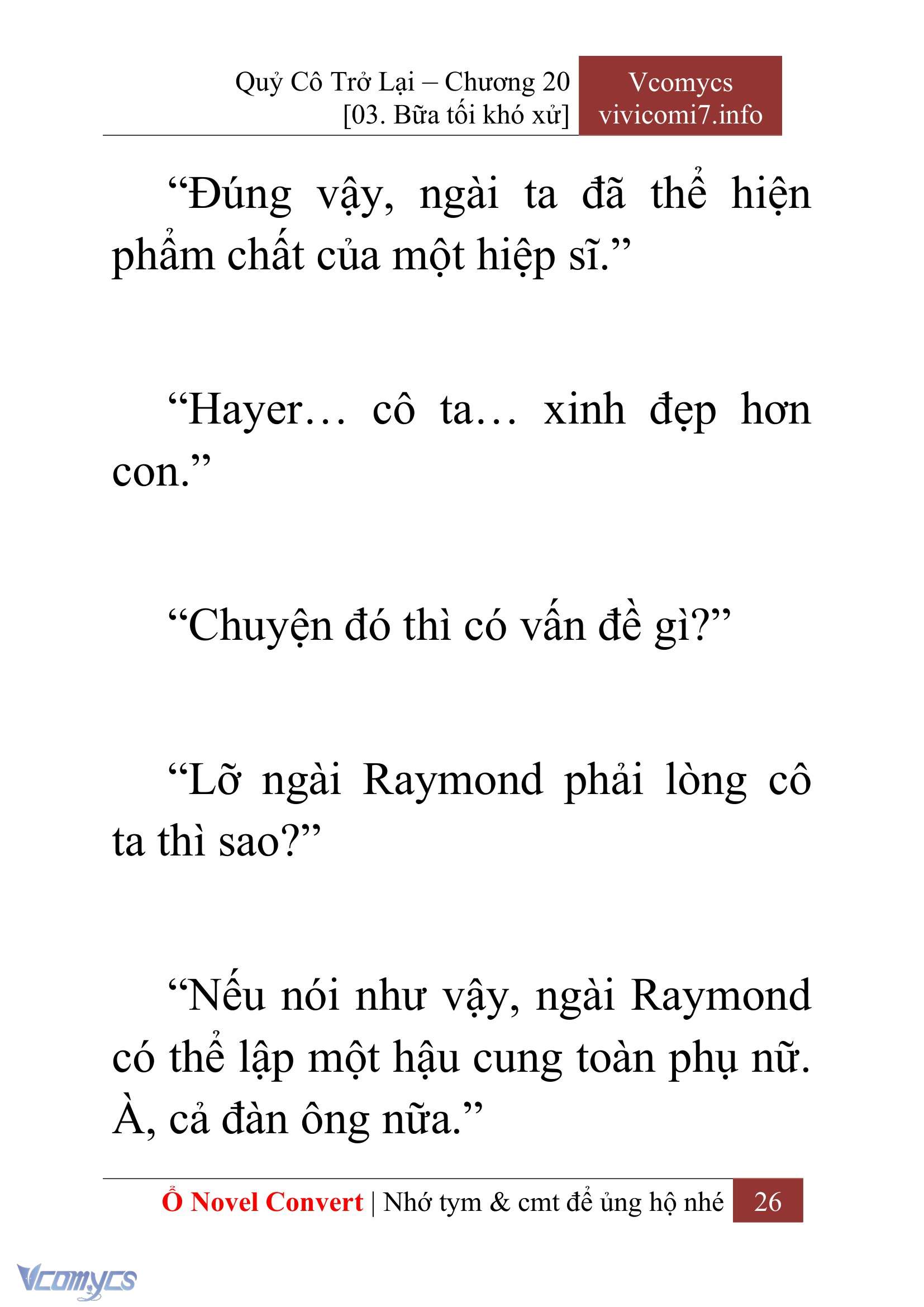 [Novel] Quý Cô Trở Lại Chapter 20 - Trang 29