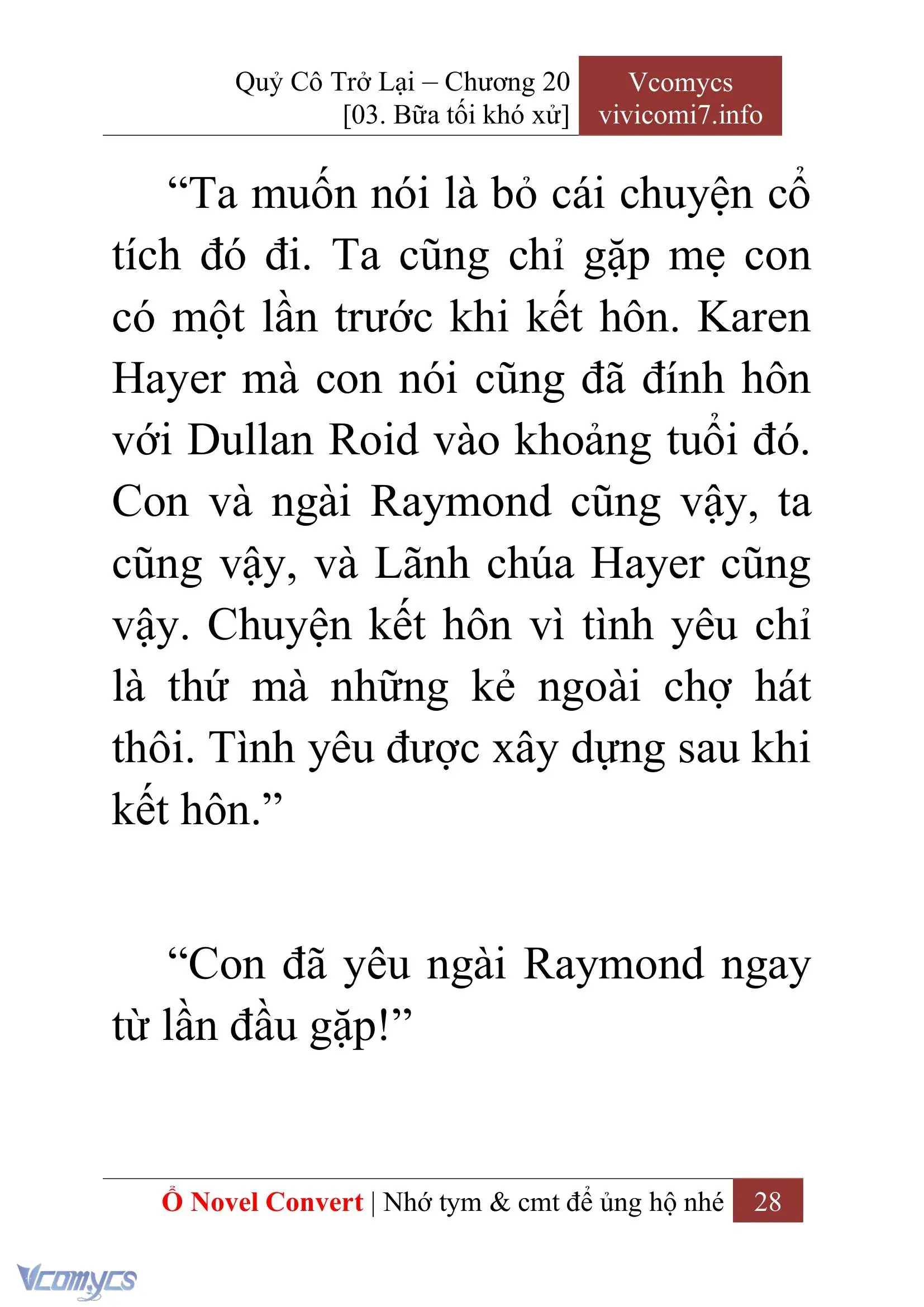 [Novel] Quý Cô Trở Lại Chapter 20 - Trang 31