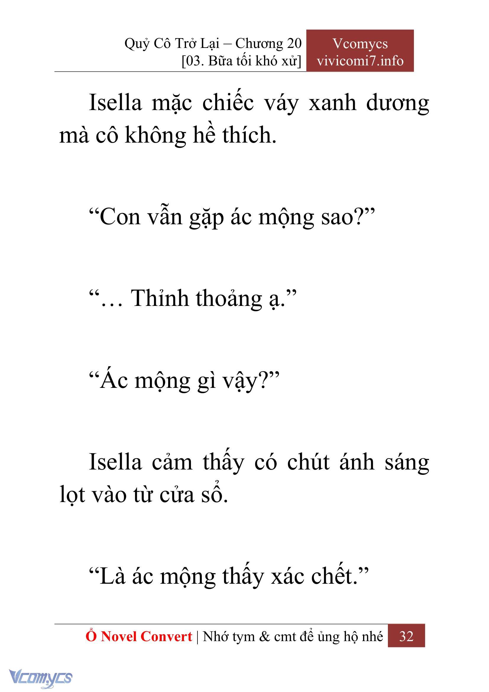 [Novel] Quý Cô Trở Lại Chapter 20 - Trang 35