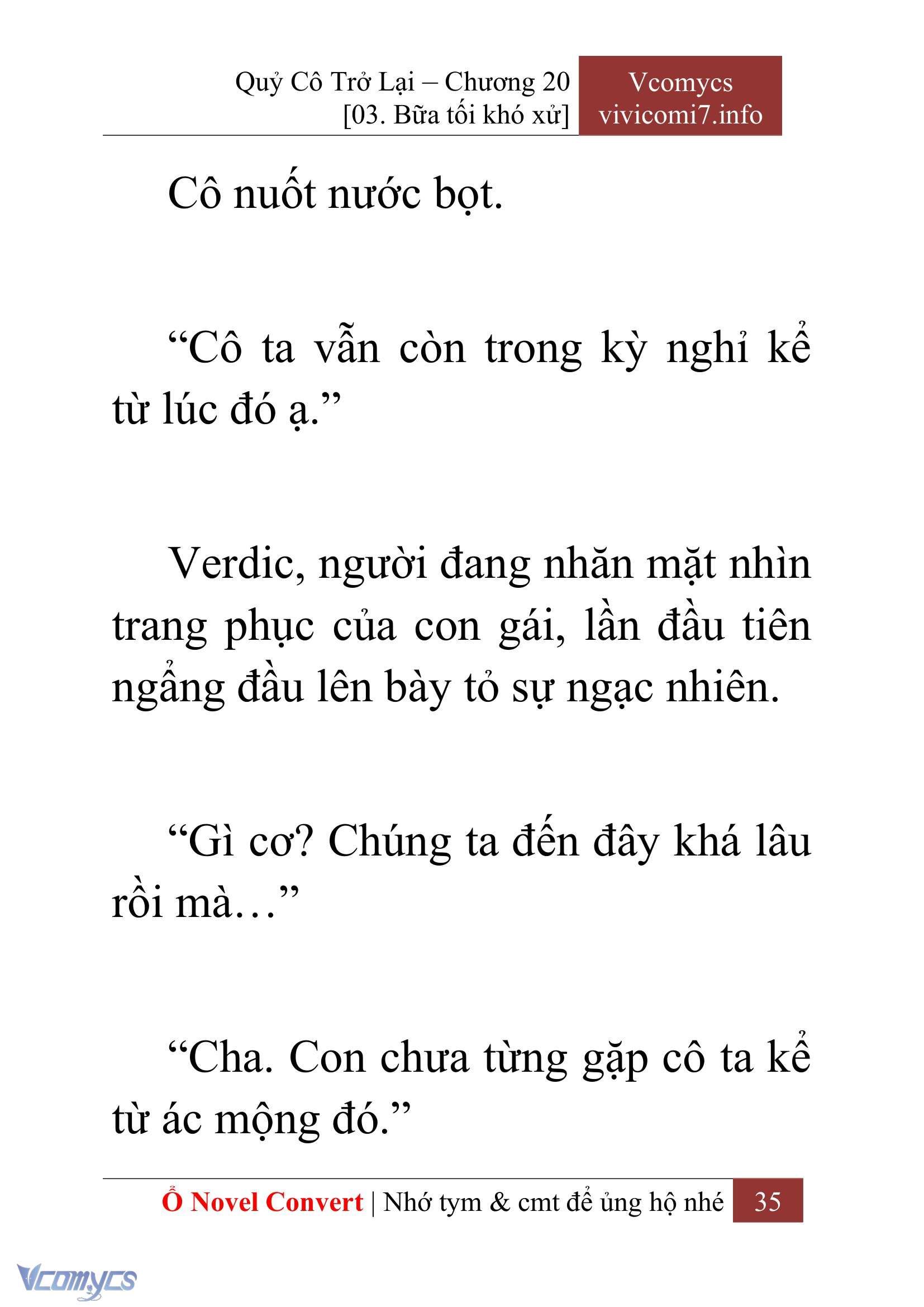 [Novel] Quý Cô Trở Lại Chapter 20 - Trang 38