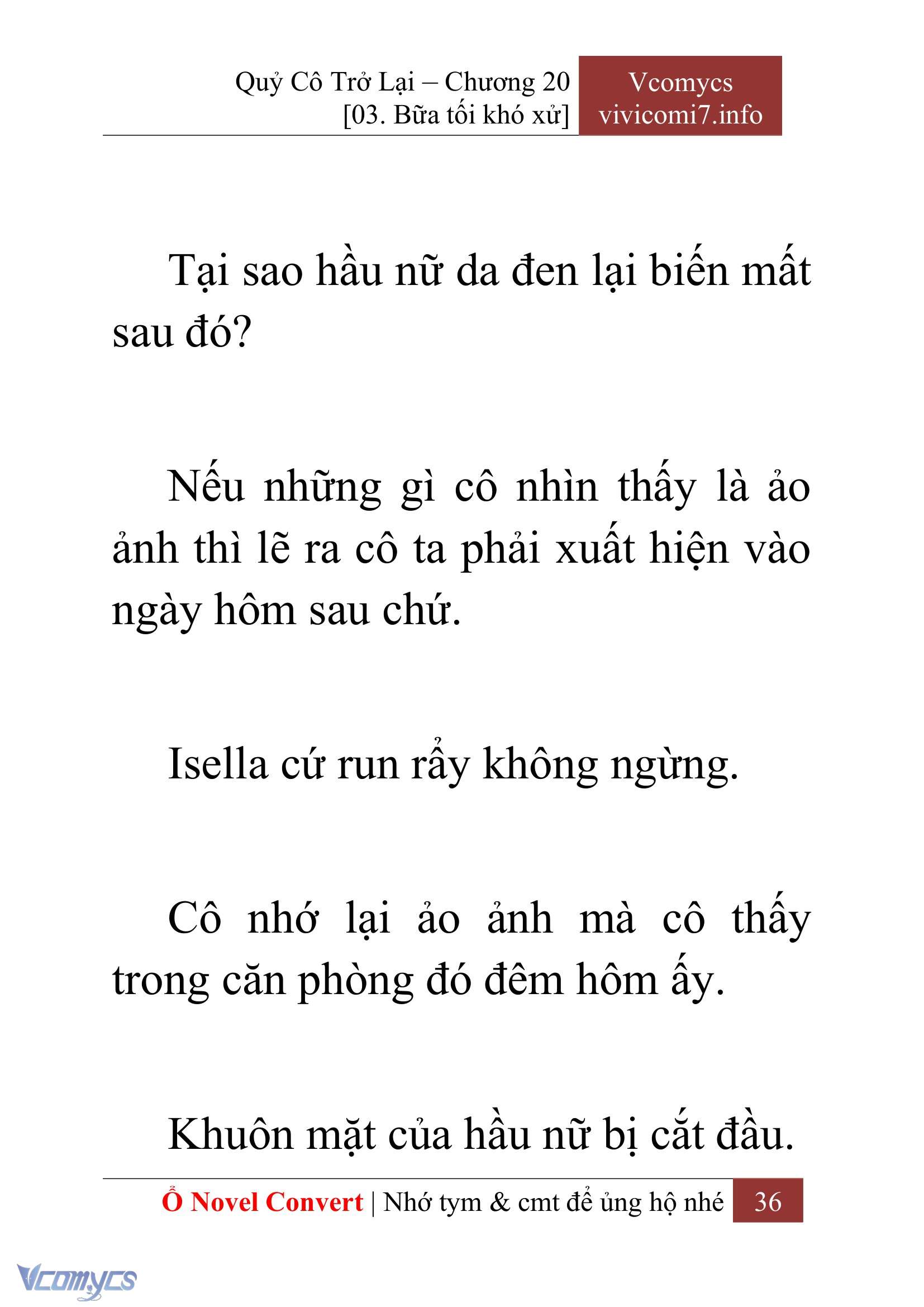 [Novel] Quý Cô Trở Lại Chapter 20 - Trang 39