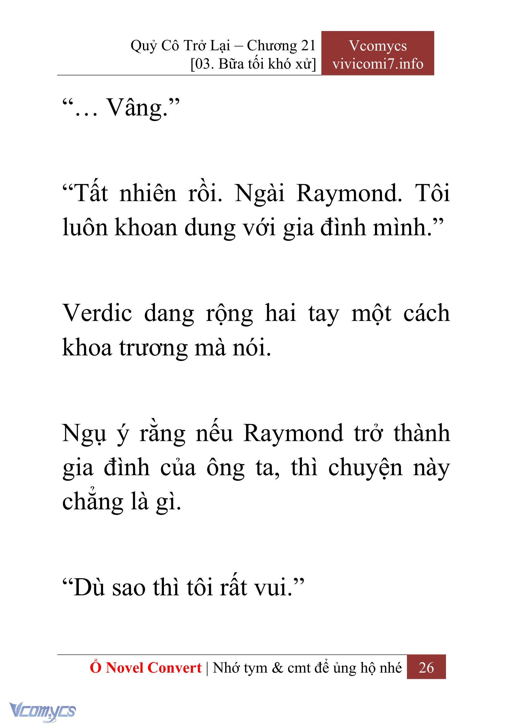 [Novel] Quý Cô Trở Lại Chapter 21 - Trang 29