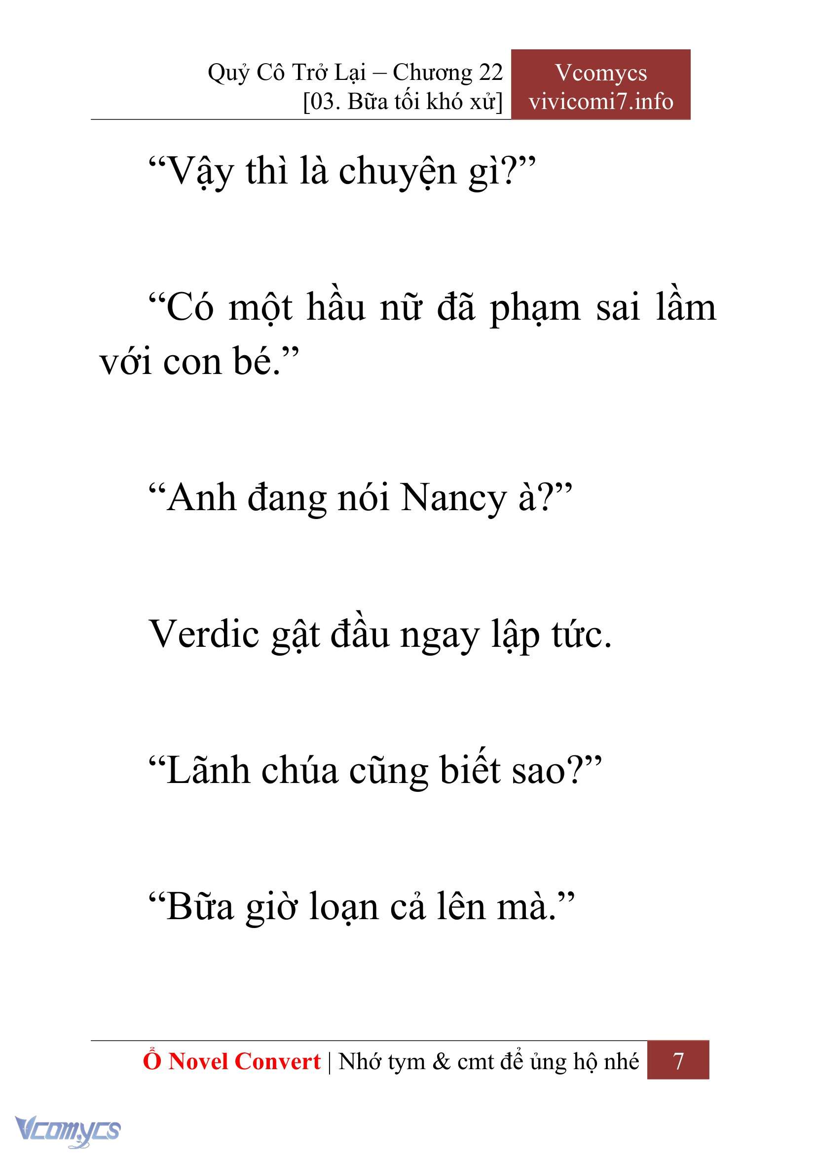 [Novel] Quý Cô Trở Lại Chapter 22 - Trang 10