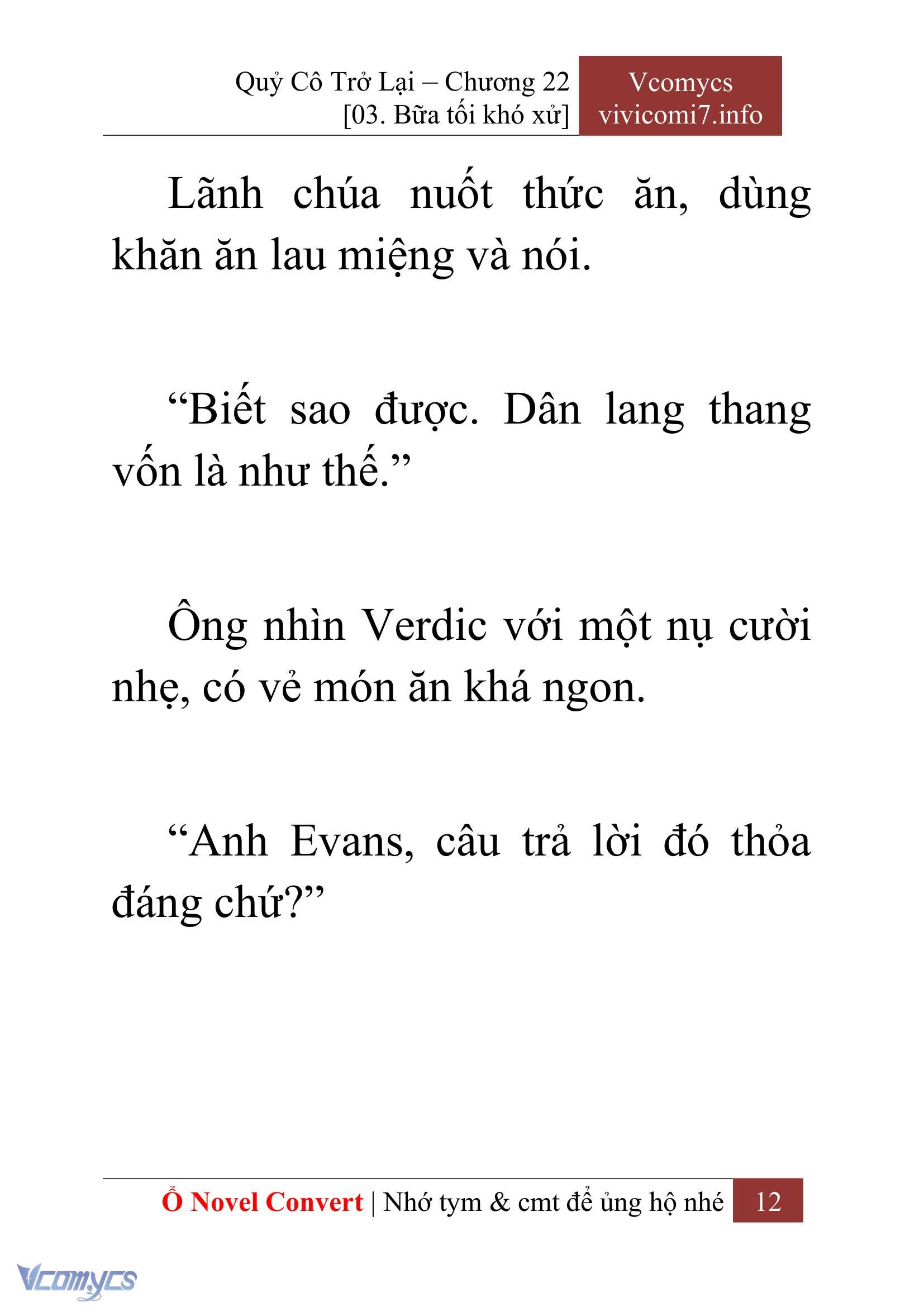 [Novel] Quý Cô Trở Lại Chapter 22 - Trang 15