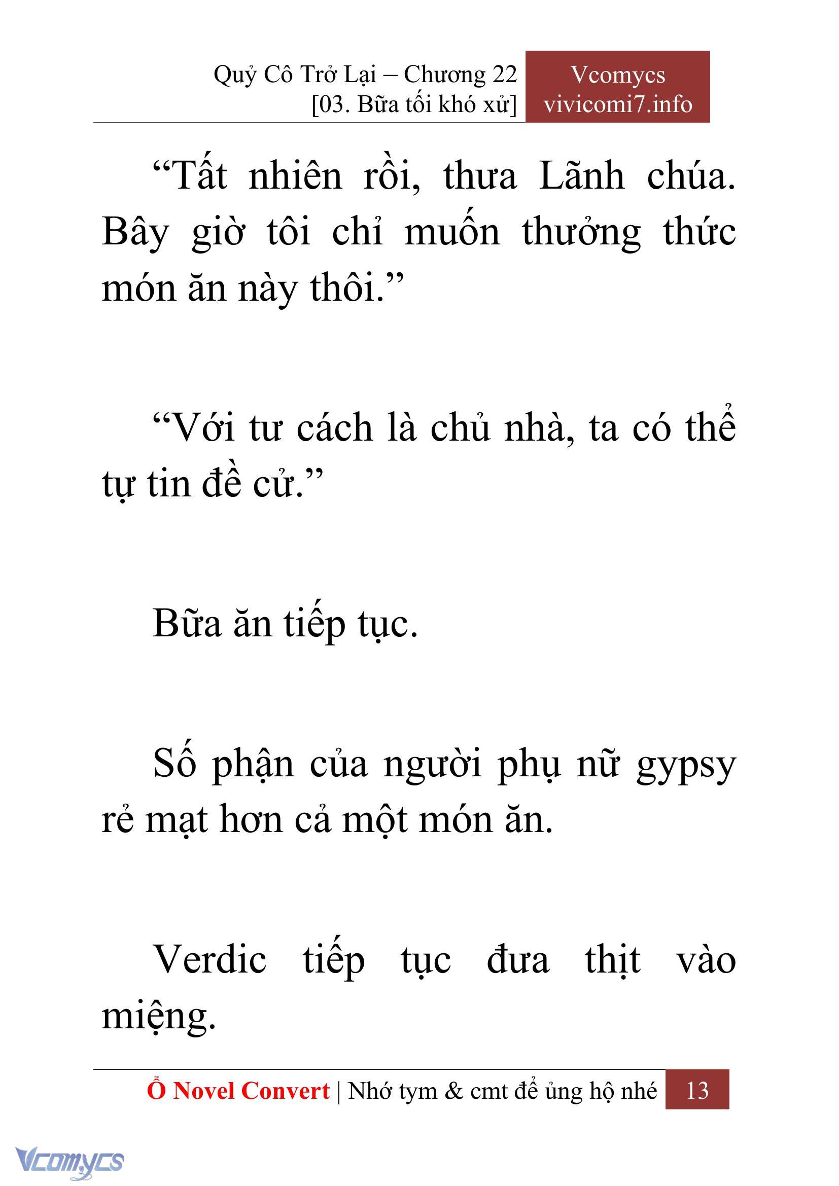 [Novel] Quý Cô Trở Lại Chapter 22 - Trang 16