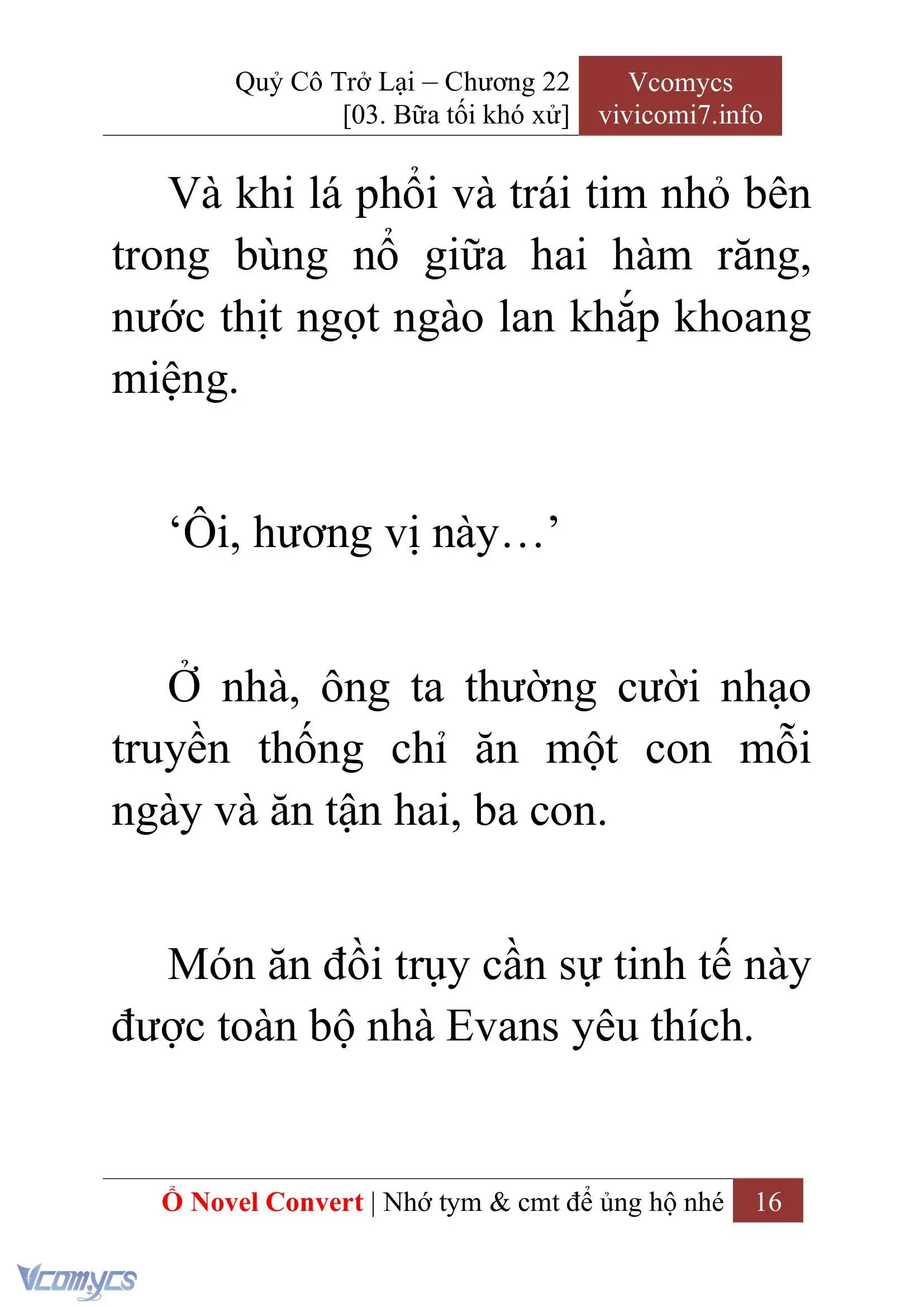[Novel] Quý Cô Trở Lại Chapter 22 - Trang 19