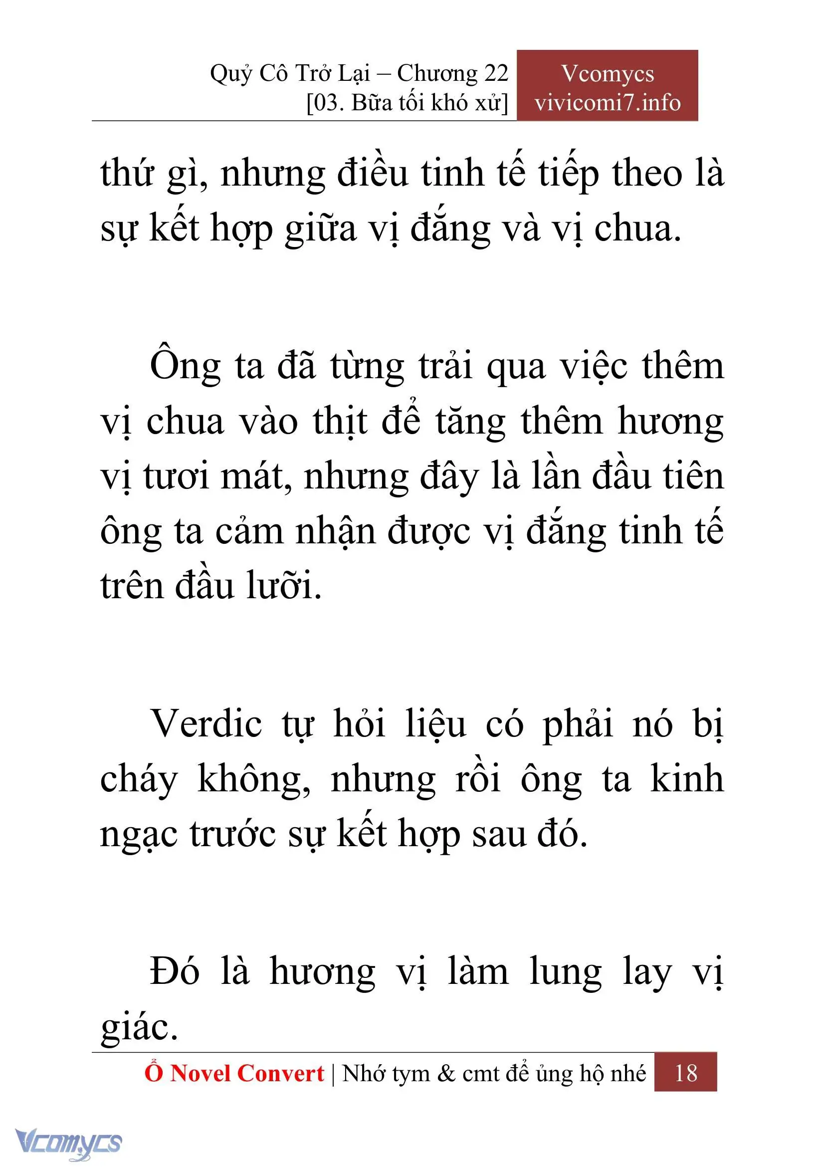 [Novel] Quý Cô Trở Lại Chapter 22 - Trang 21