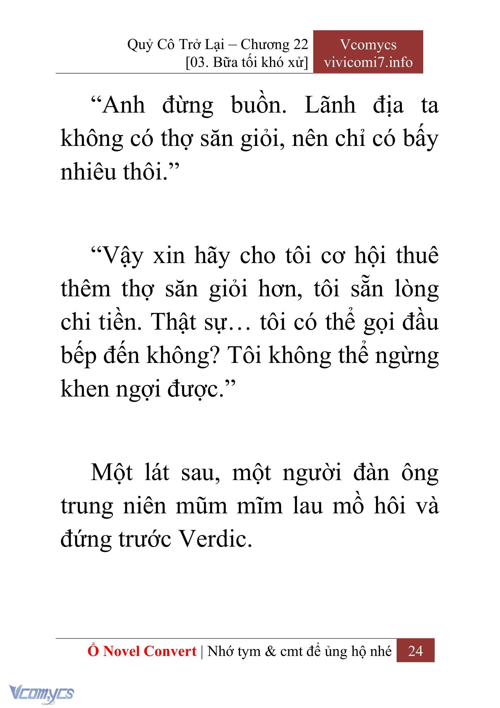 [Novel] Quý Cô Trở Lại Chapter 22 - Trang 27