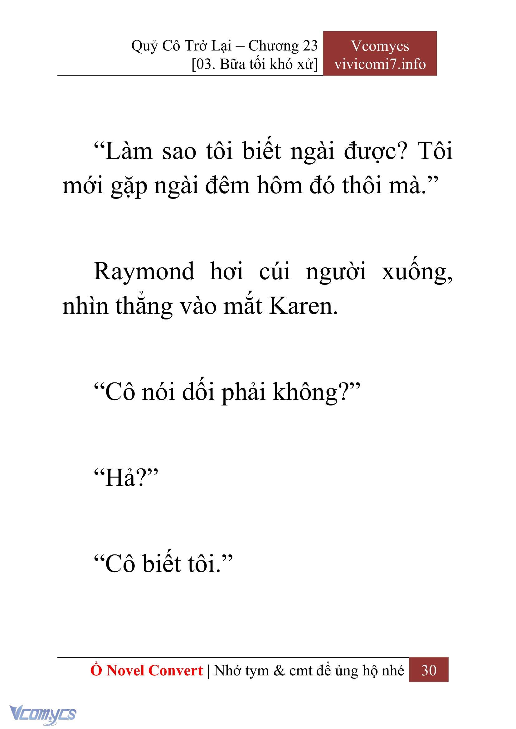 [Novel] Quý Cô Trở Lại Chapter 23 - Trang 33