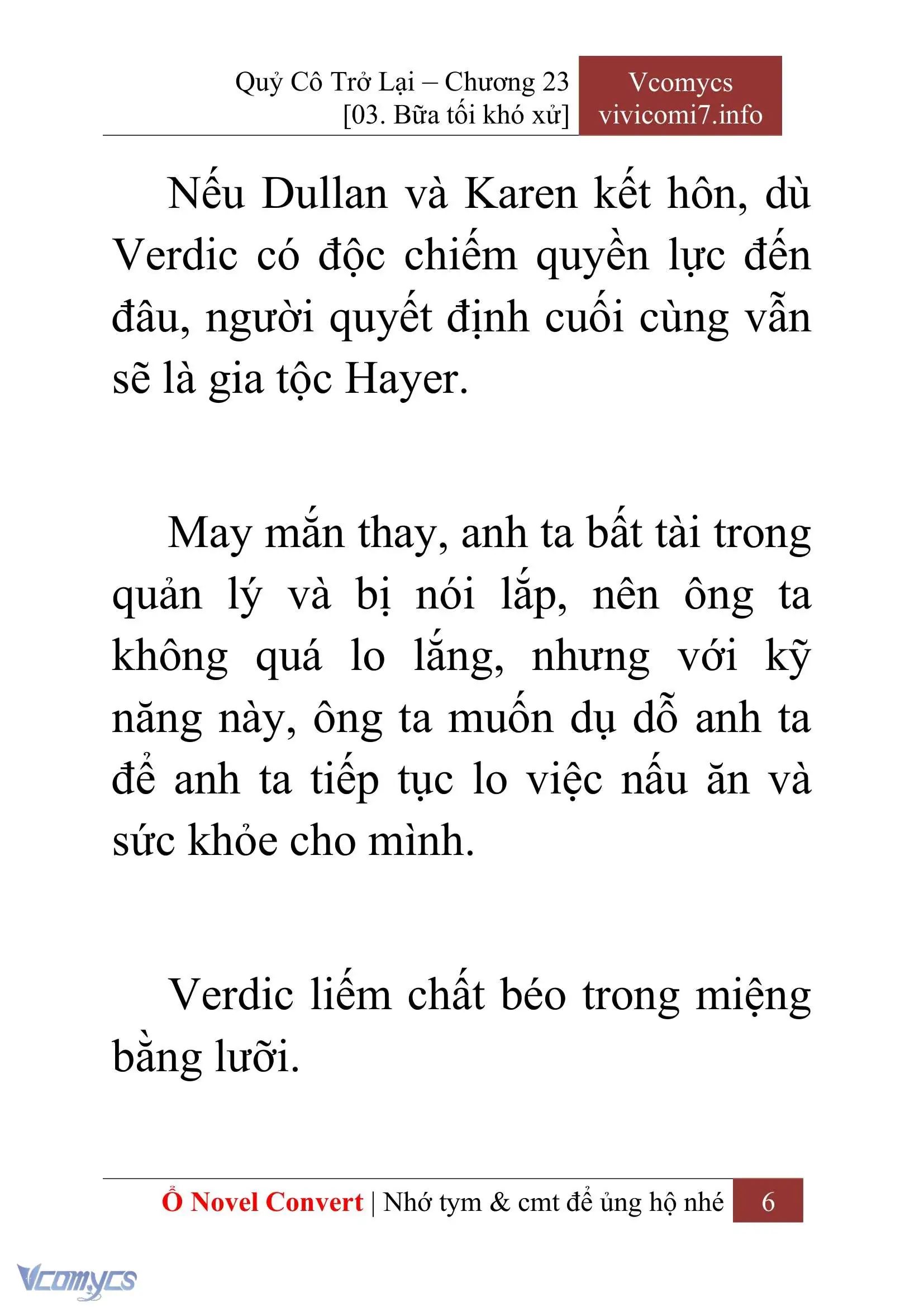 [Novel] Quý Cô Trở Lại Chapter 23 - Trang 9