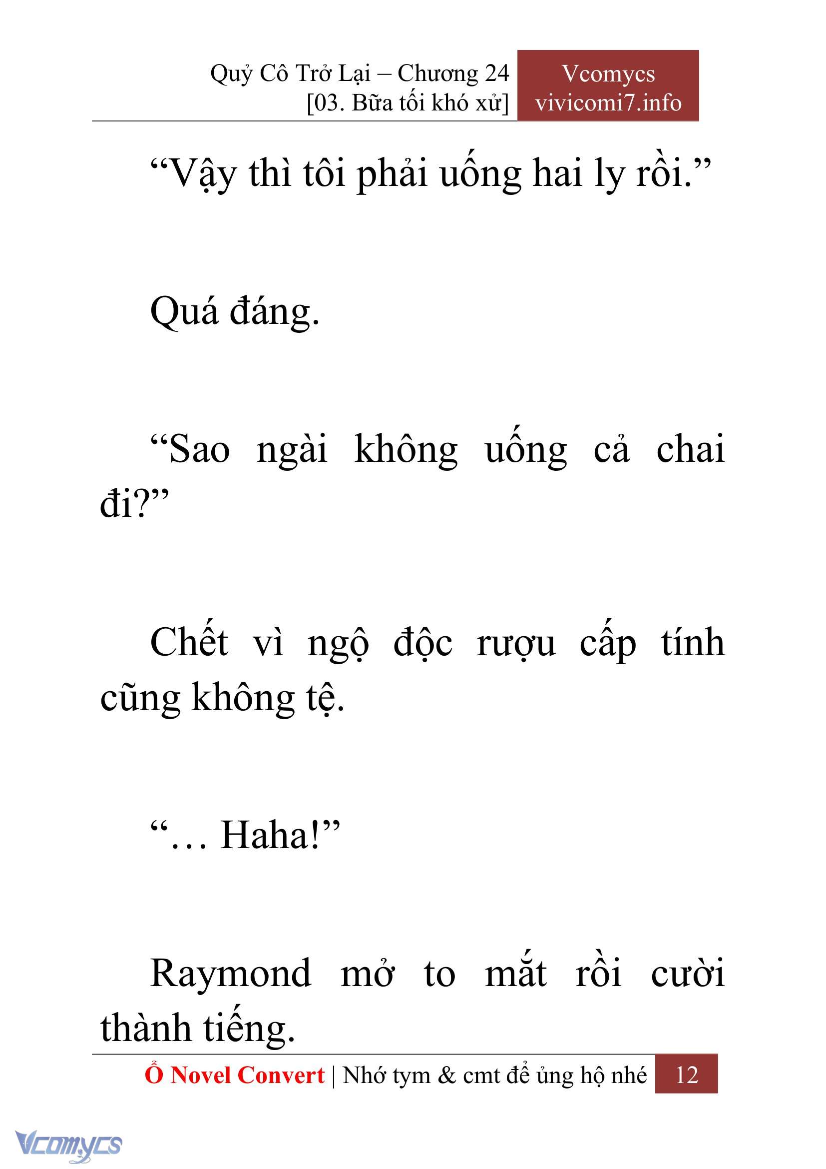 [Novel] Quý Cô Trở Lại Chapter 24 - Trang 15