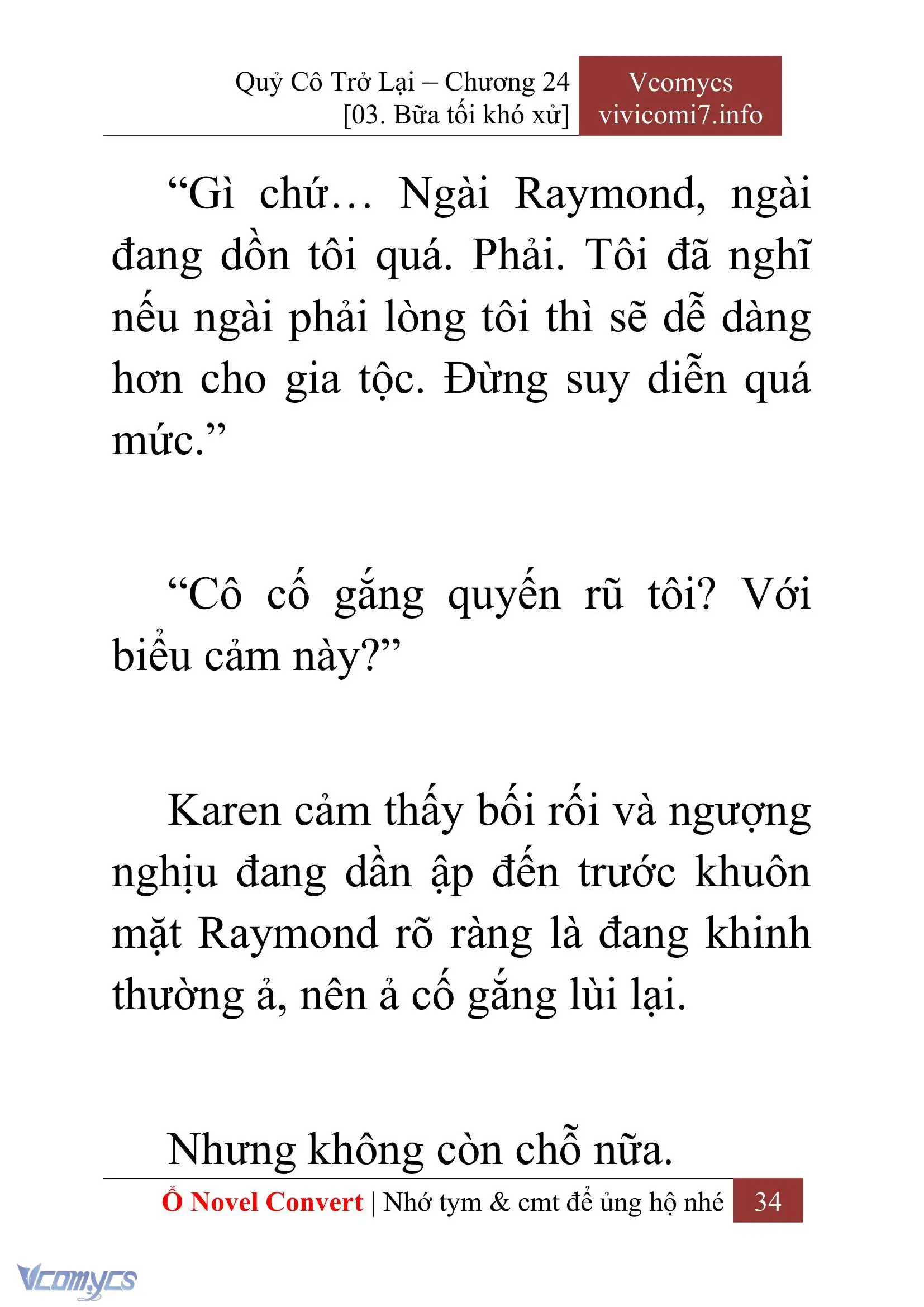[Novel] Quý Cô Trở Lại Chapter 24 - Trang 37