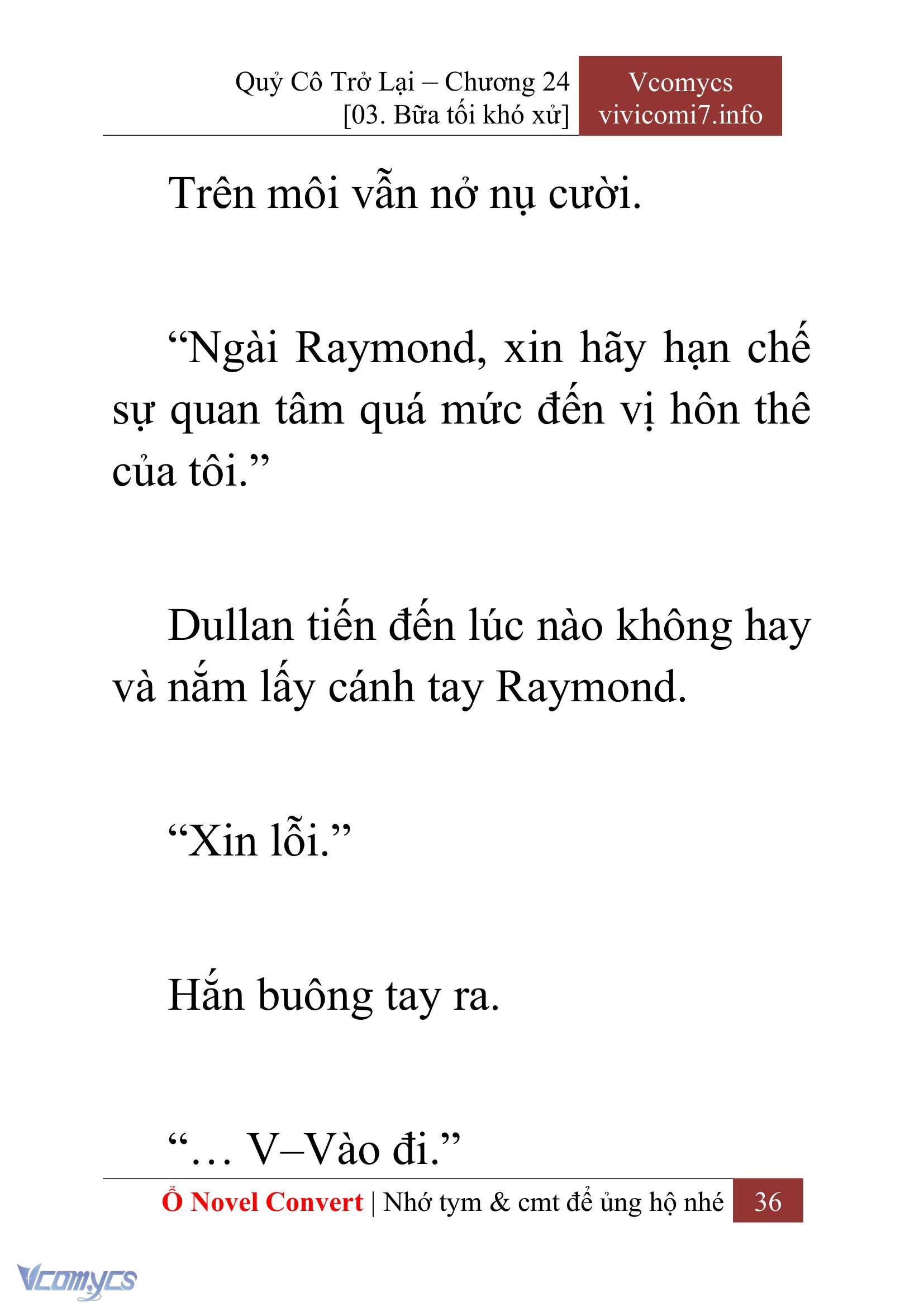 [Novel] Quý Cô Trở Lại Chapter 24 - Trang 39