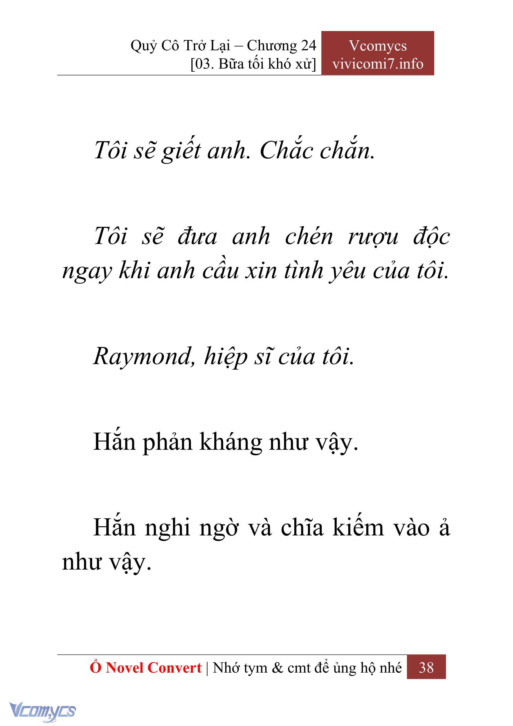 [Novel] Quý Cô Trở Lại Chapter 24 - Trang 41