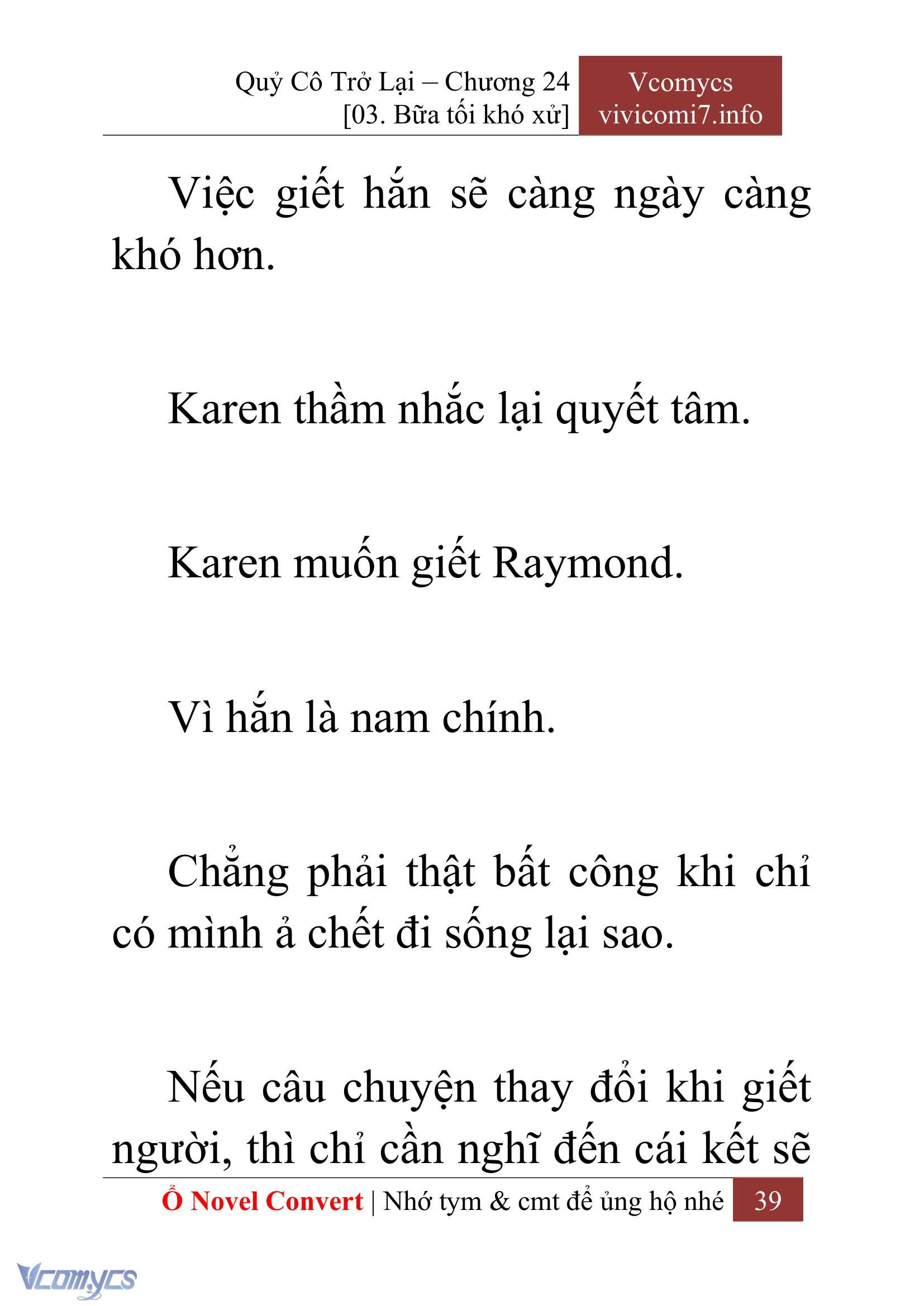 [Novel] Quý Cô Trở Lại Chapter 24 - Trang 42